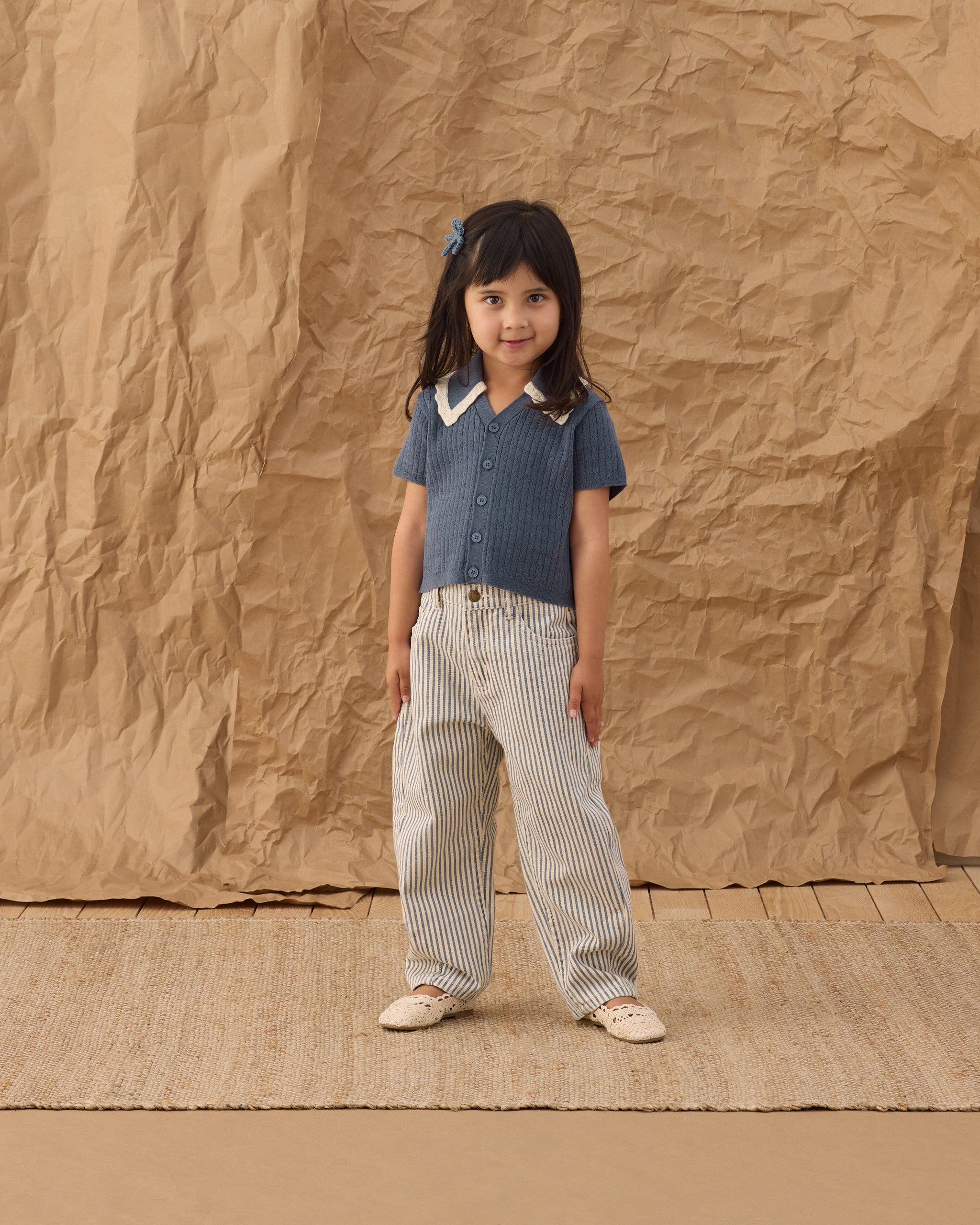 Barrel Pant Railroad Stripe - Rylee + Cru | Kids Clothes | Trendy Baby Clothes | Modern Infant Outfits |