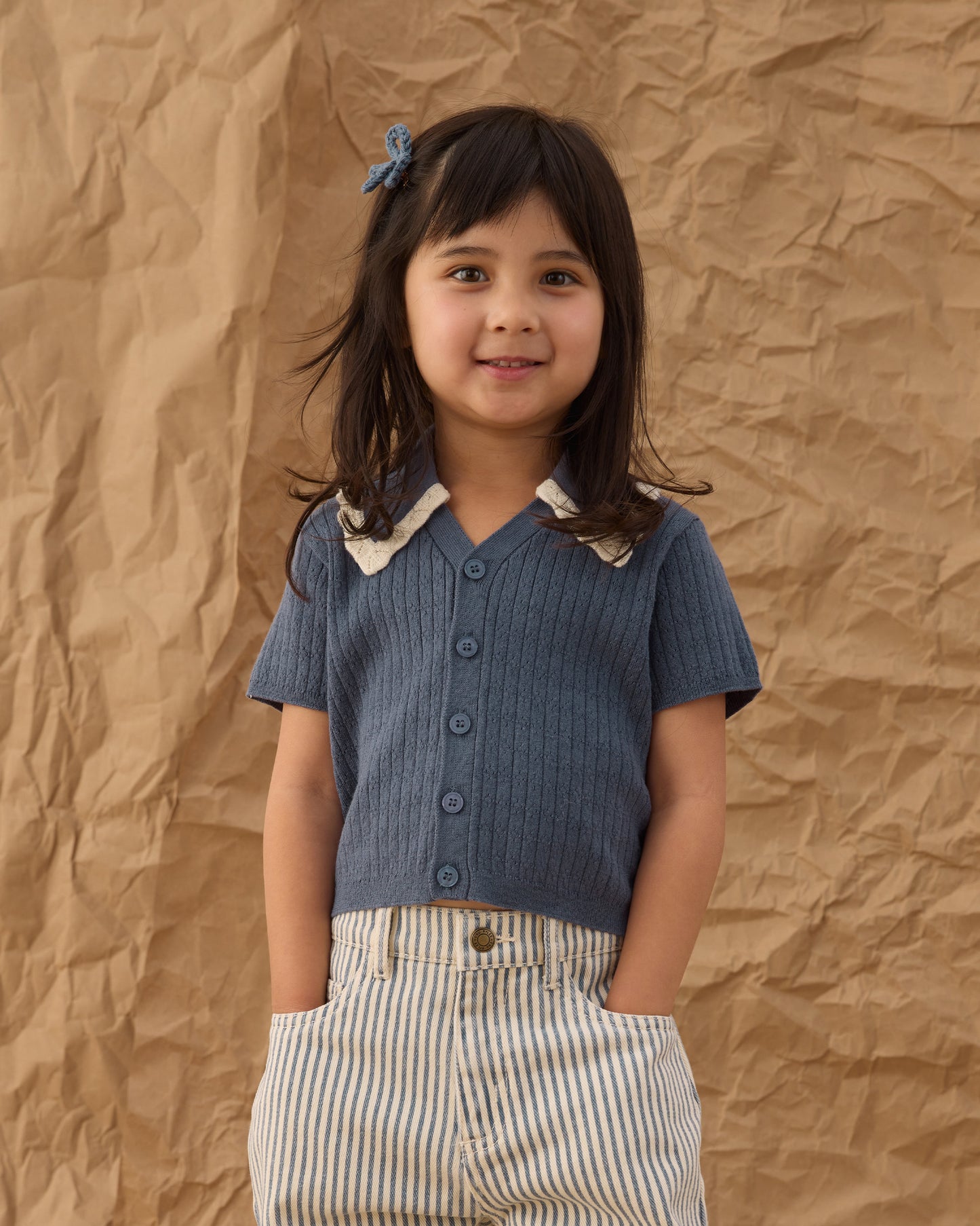 Sloane Knit Top Marine