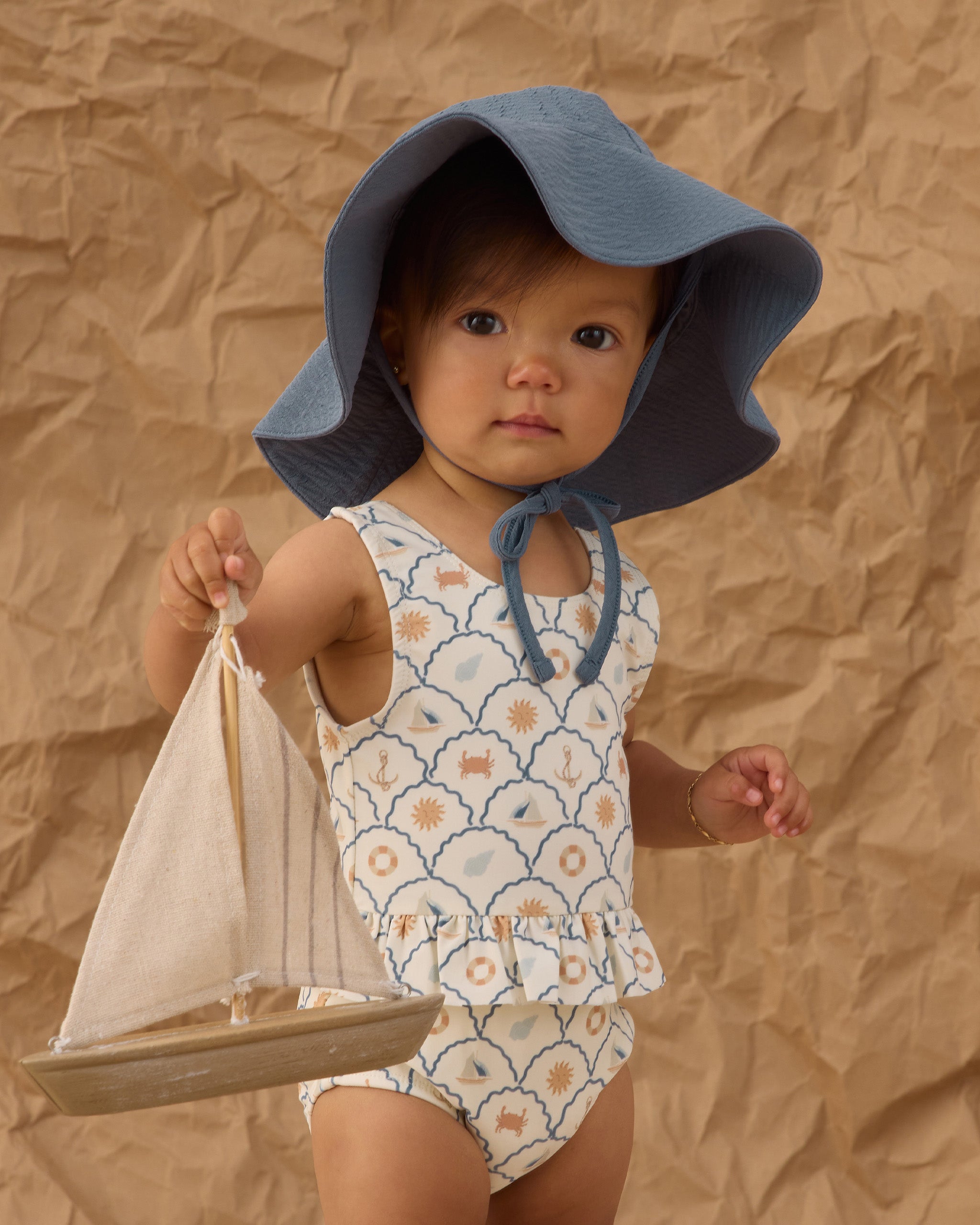 Floppy Swim Hat Marine