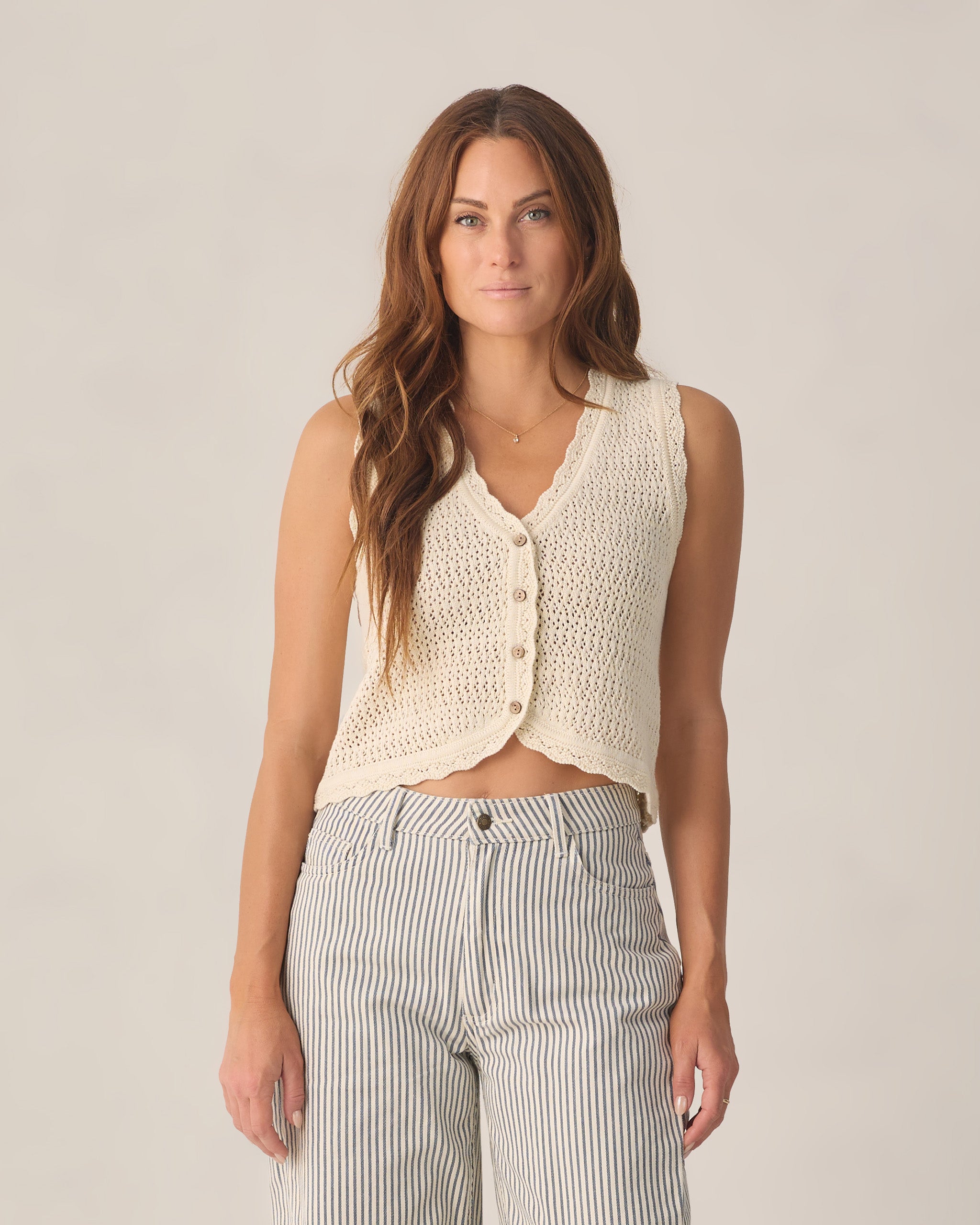 トップス kuri Rylee + Cru || Ruffle Crop Tops for Women