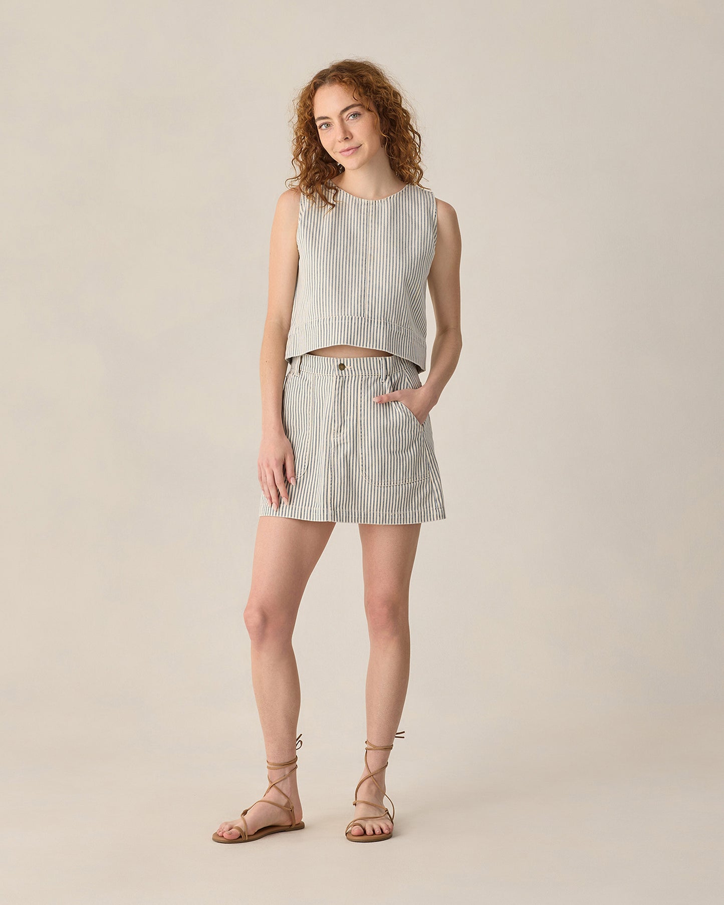 Γυναικείο Tennessee Tank Railroad Stripe