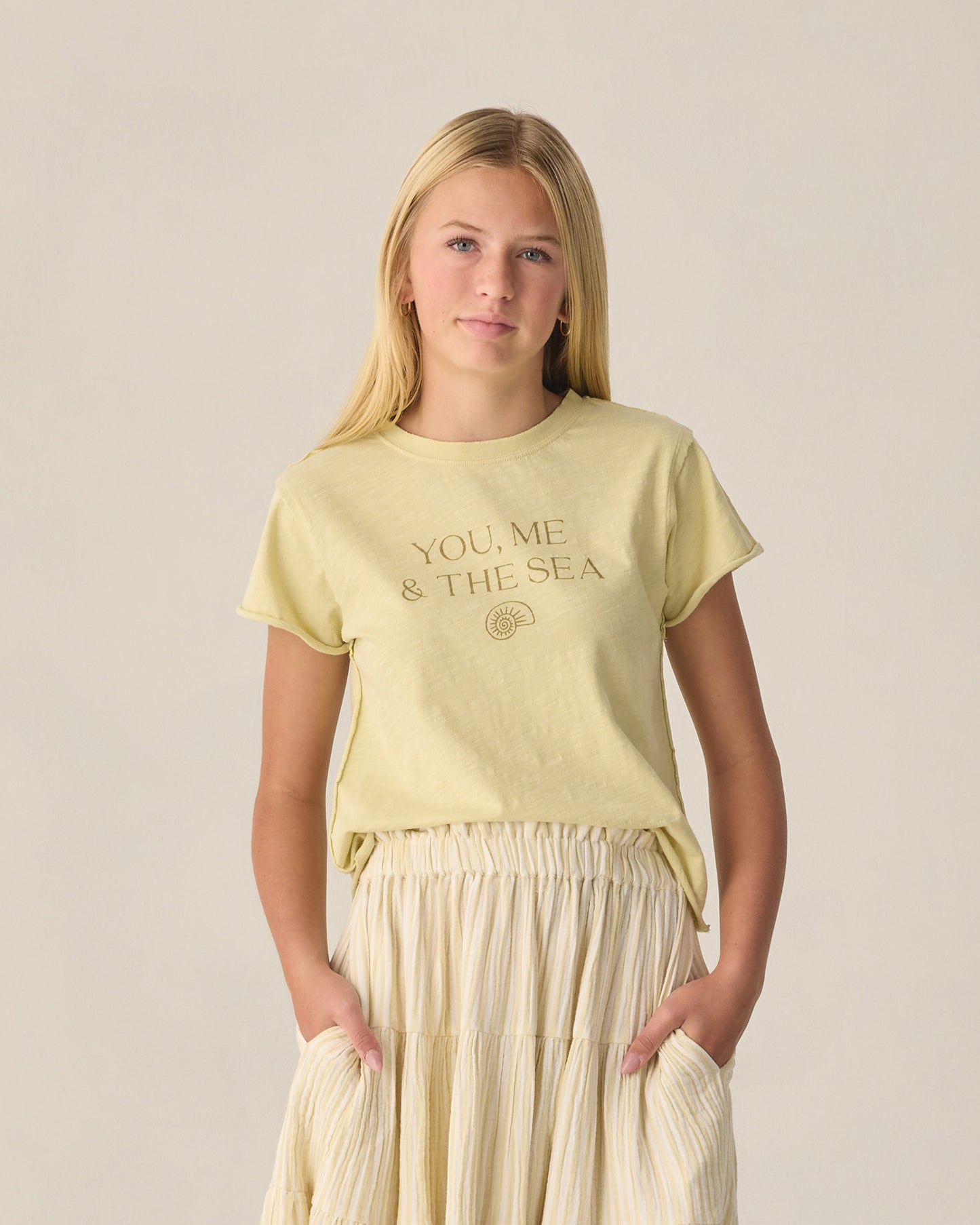 Teen Vintage Tee Citron - Rylee + Cru | Kids Clothes | Trendy Baby Clothes | Modern Infant Outfits |