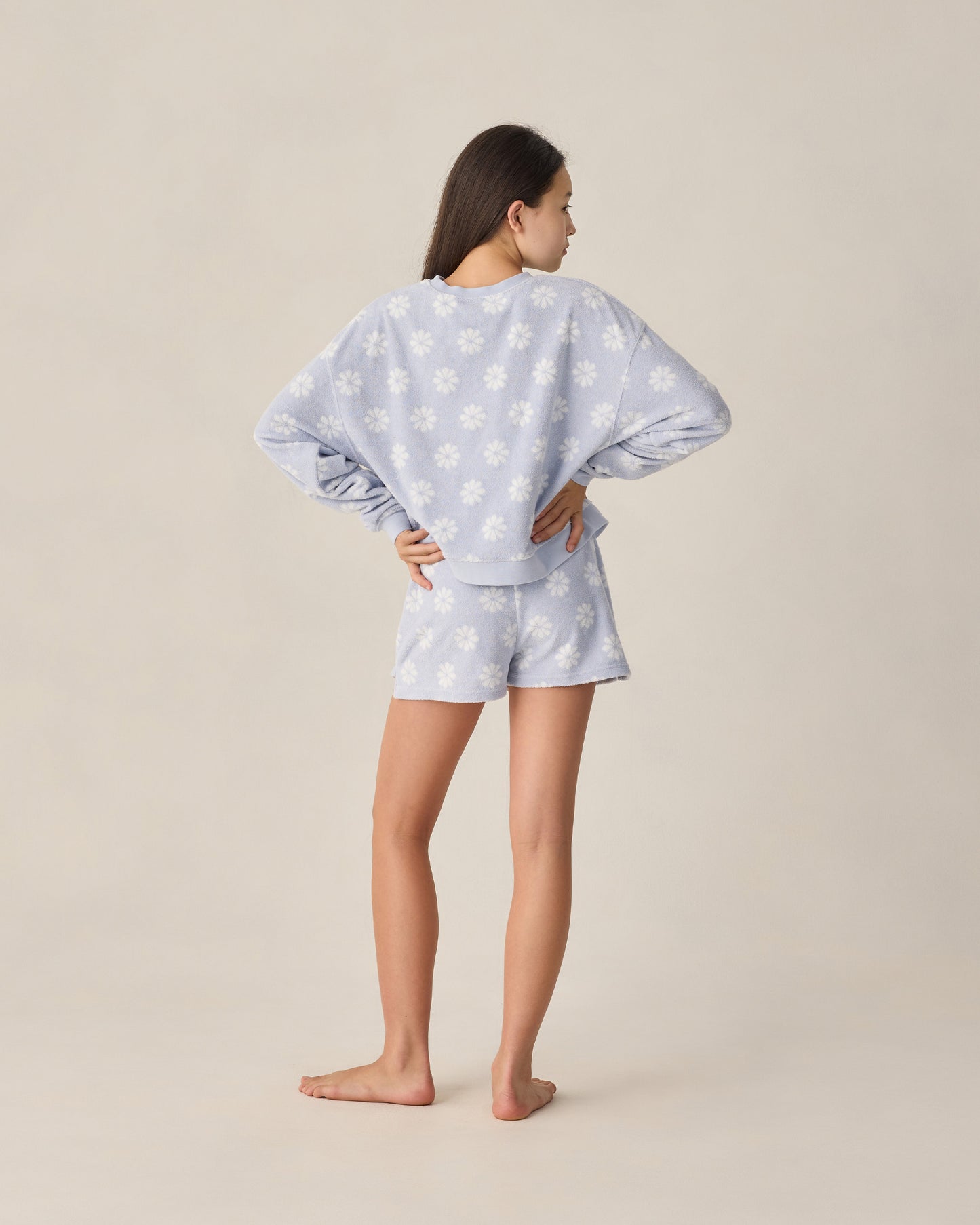 Teen Karli Set Periwinkle Daisy - Rylee + Cru | Kids Clothes | Trendy Baby Clothes | Modern Infant Outfits |
