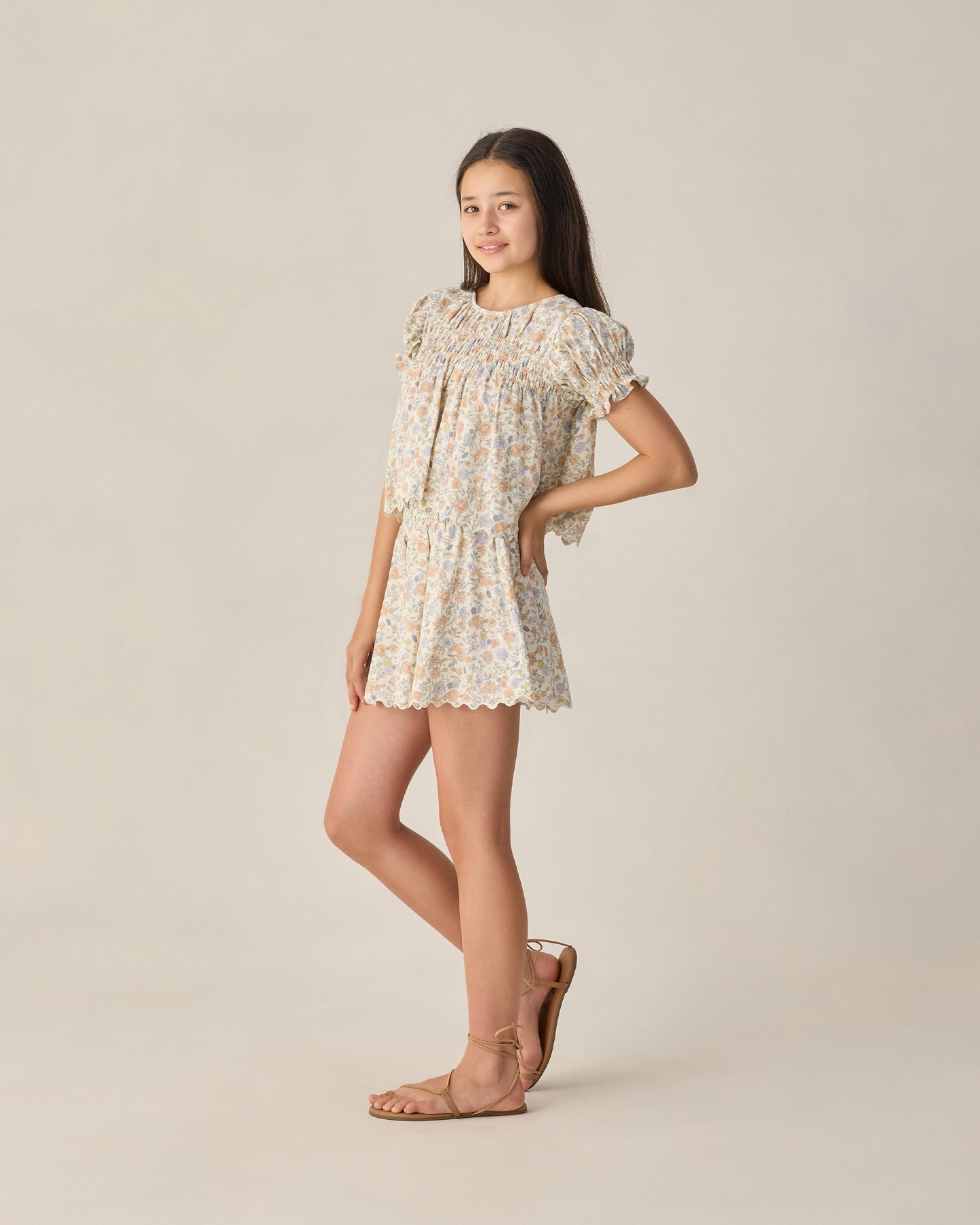 Teen Colette Top Bloom - Rylee + Cru | Kids Clothes | Trendy Baby Clothes | Modern Infant Outfits |