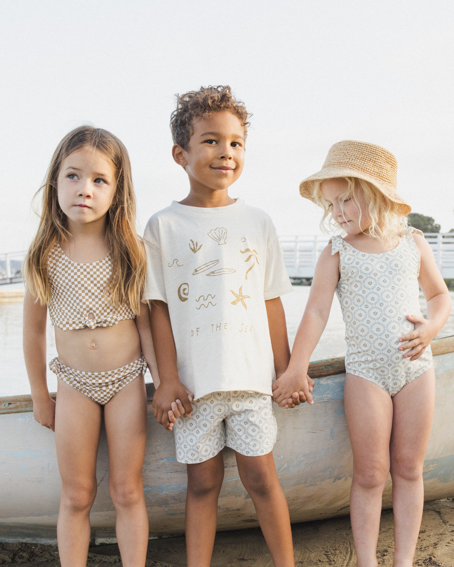 Millie One-Piece Green Fleur - Rylee + Cru | Kids Clothes | Trendy Baby Clothes | Modern Infant Outfits |