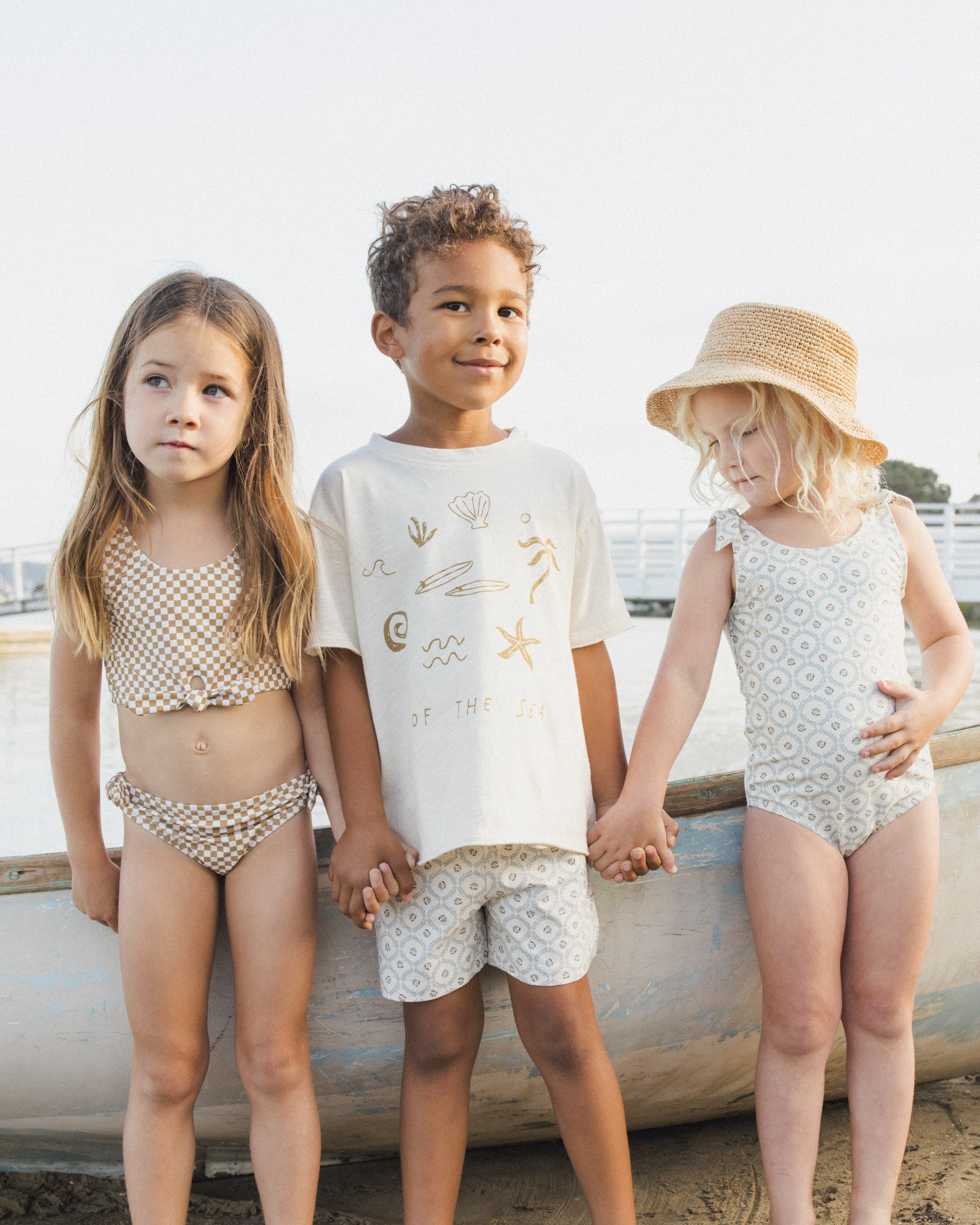 Millie One-Piece Green Fleur - Rylee + Cru | Kids Clothes | Trendy Baby Clothes | Modern Infant Outfits |