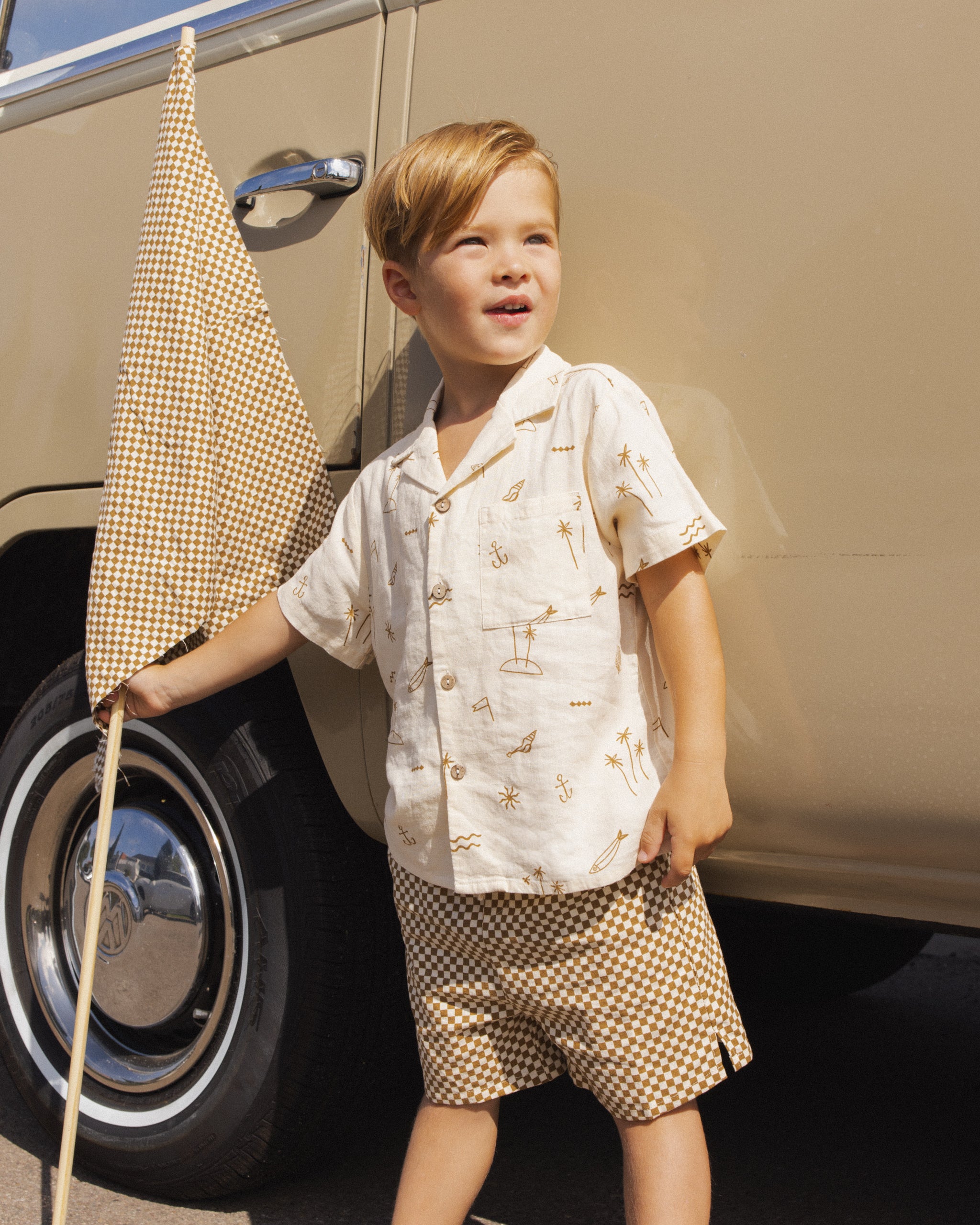 Lapel Collar Shirt Coastal – Rylee + Cru