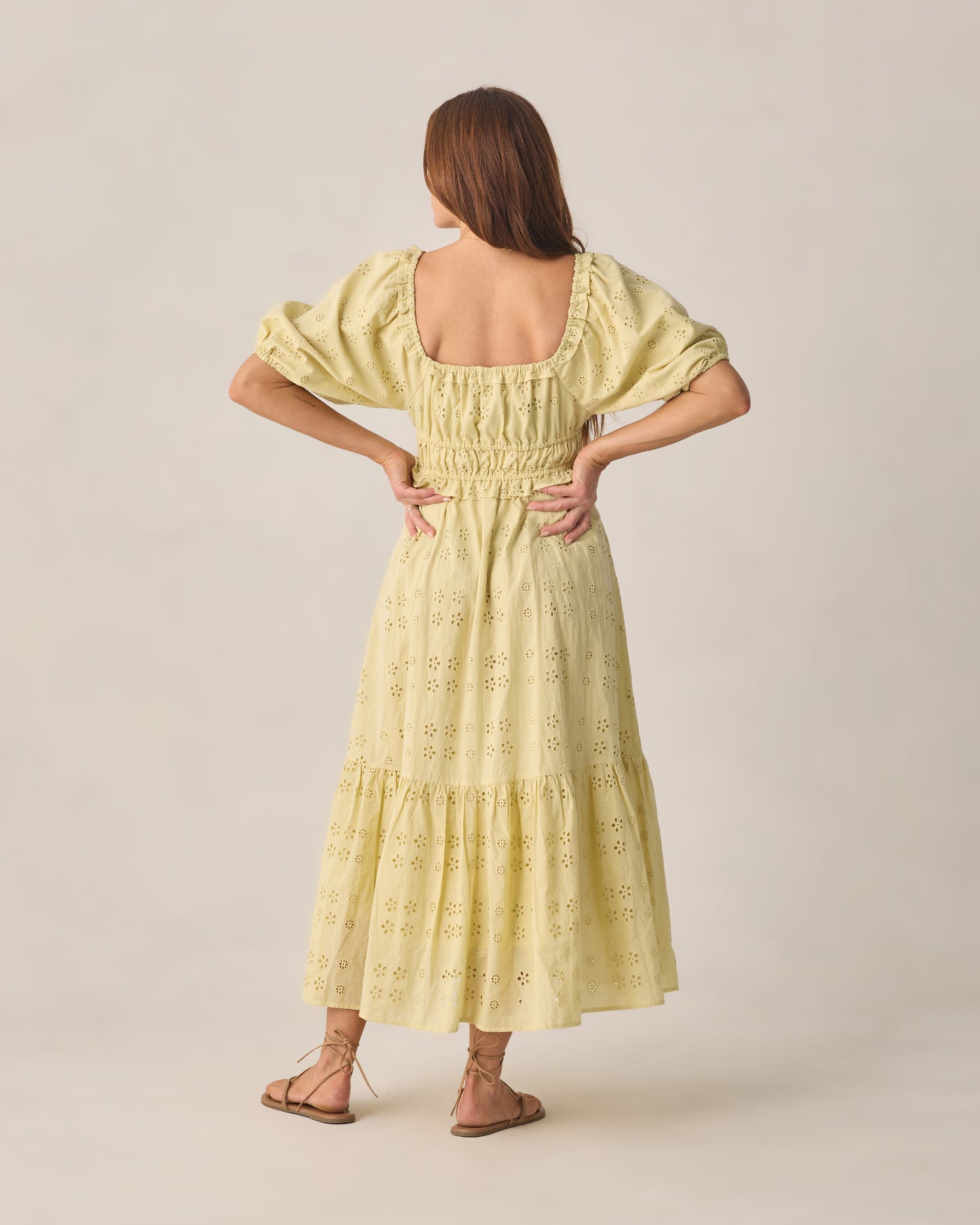 Women's Tenley Dress Citron - Rylee + Cru | Kids Clothes | Trendy Baby Clothes | Modern Infant Outfits |