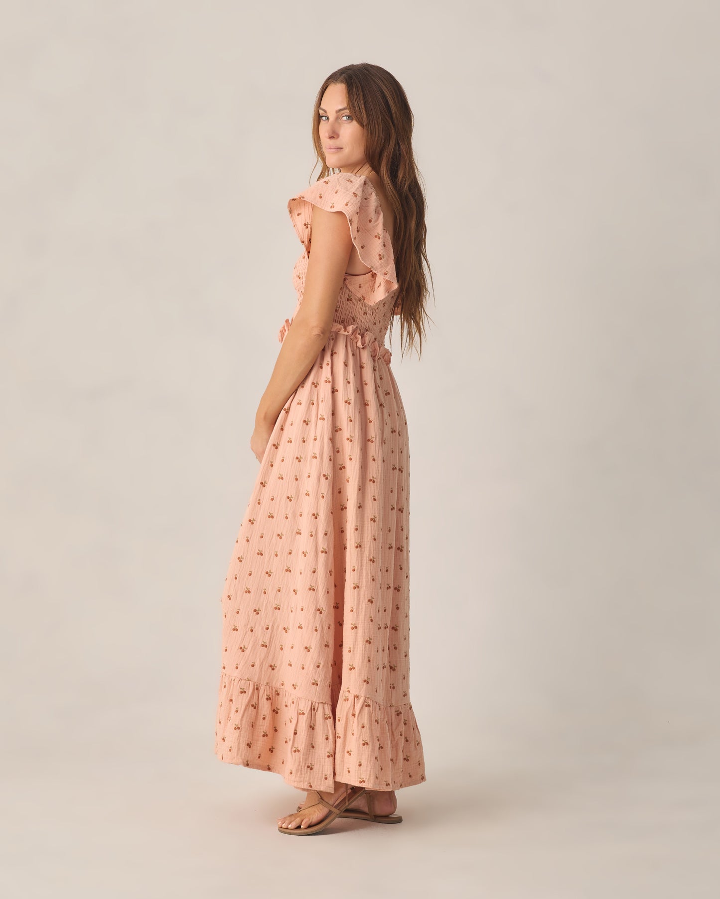 Women's Francesca Dress Cherry Embroidery - Rylee + Cru | Kids Clothes | Trendy Baby Clothes | Modern Infant Outfits |