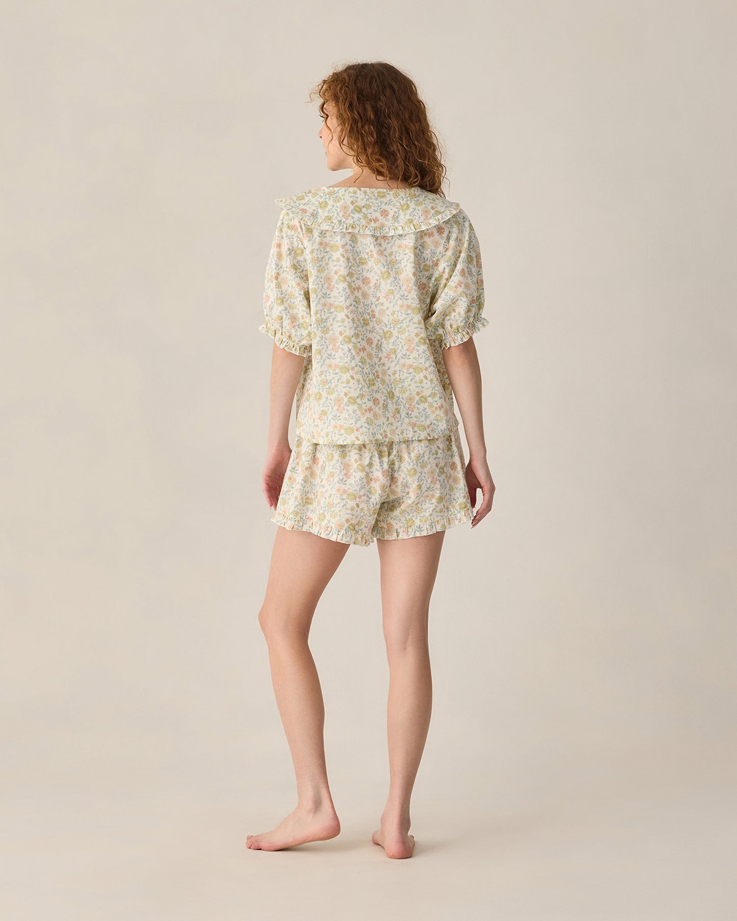 Women's Delilah Pajama Set Citron Bloom - Rylee + Cru | Kids Clothes | Trendy Baby Clothes | Modern Infant Outfits |