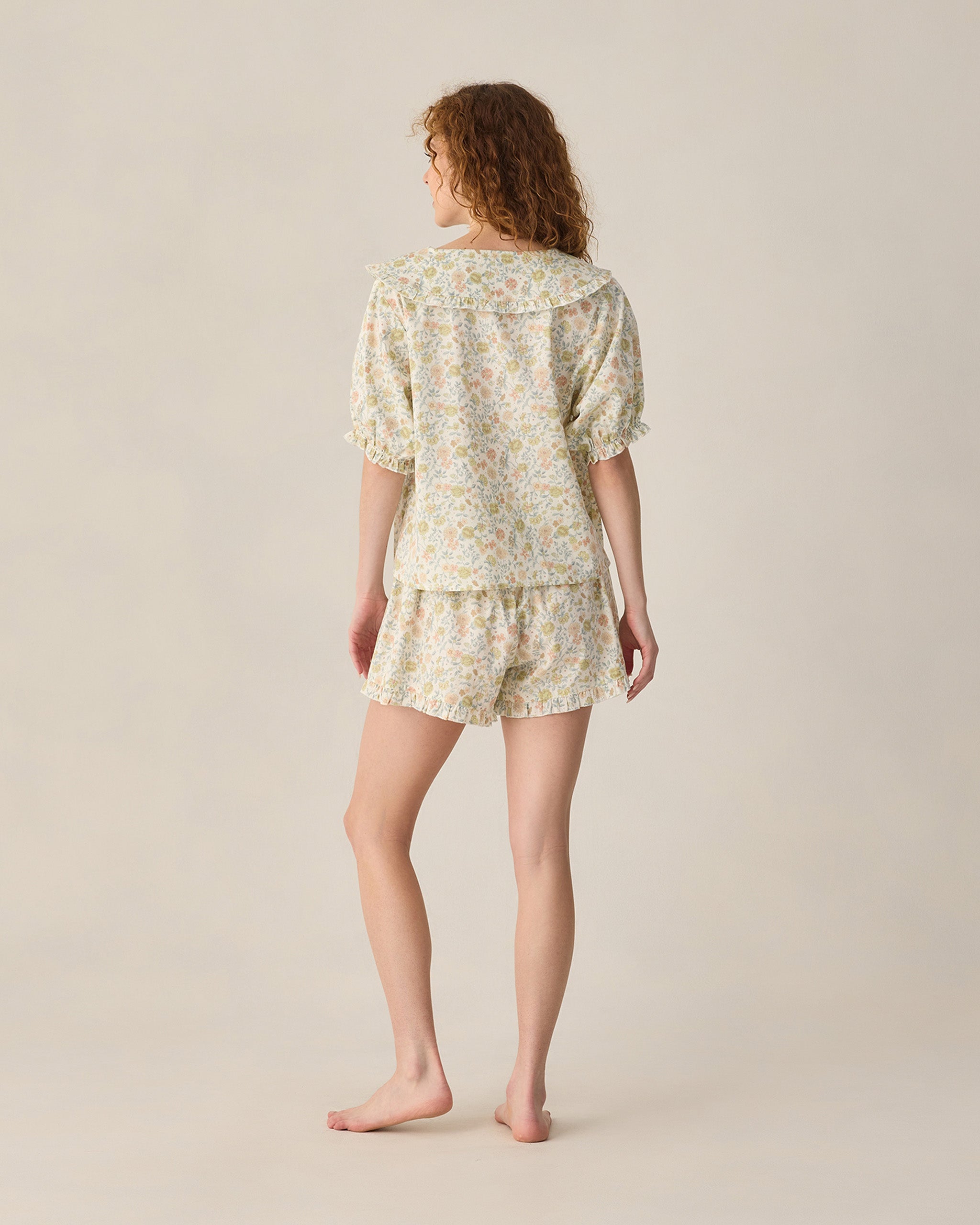 Women's Delilah Pajama Set Citron Bloom - Rylee + Cru | Kids Clothes | Trendy Baby Clothes | Modern Infant Outfits |