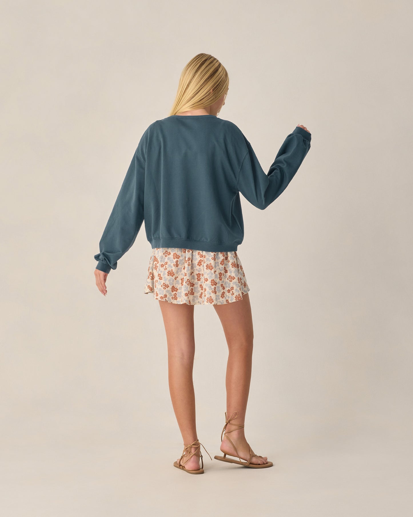 Teen Pier Sweatshirt Navy - Rylee + Cru | Kids Clothes | Trendy Baby Clothes | Modern Infant Outfits |