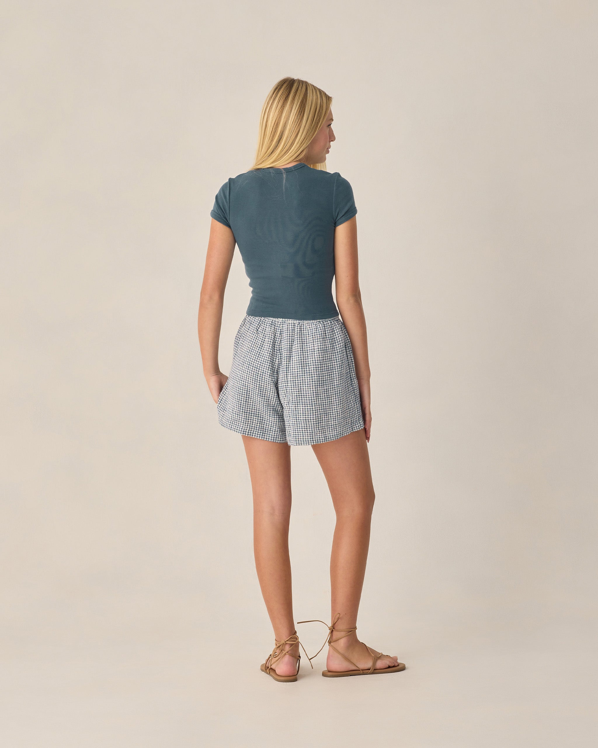 Teen Jersey Tee Navy - Rylee + Cru | Kids Clothes | Trendy Baby Clothes | Modern Infant Outfits |