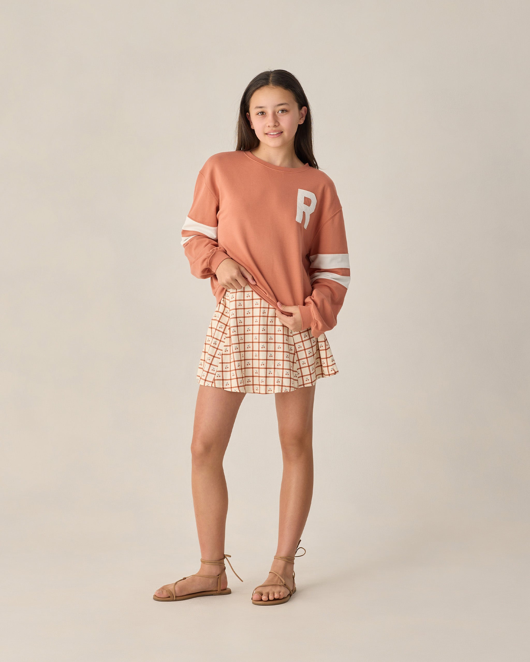 Teen Pier Sweatshirt Poppy - Rylee + Cru | Kids Clothes | Trendy Baby Clothes | Modern Infant Outfits |