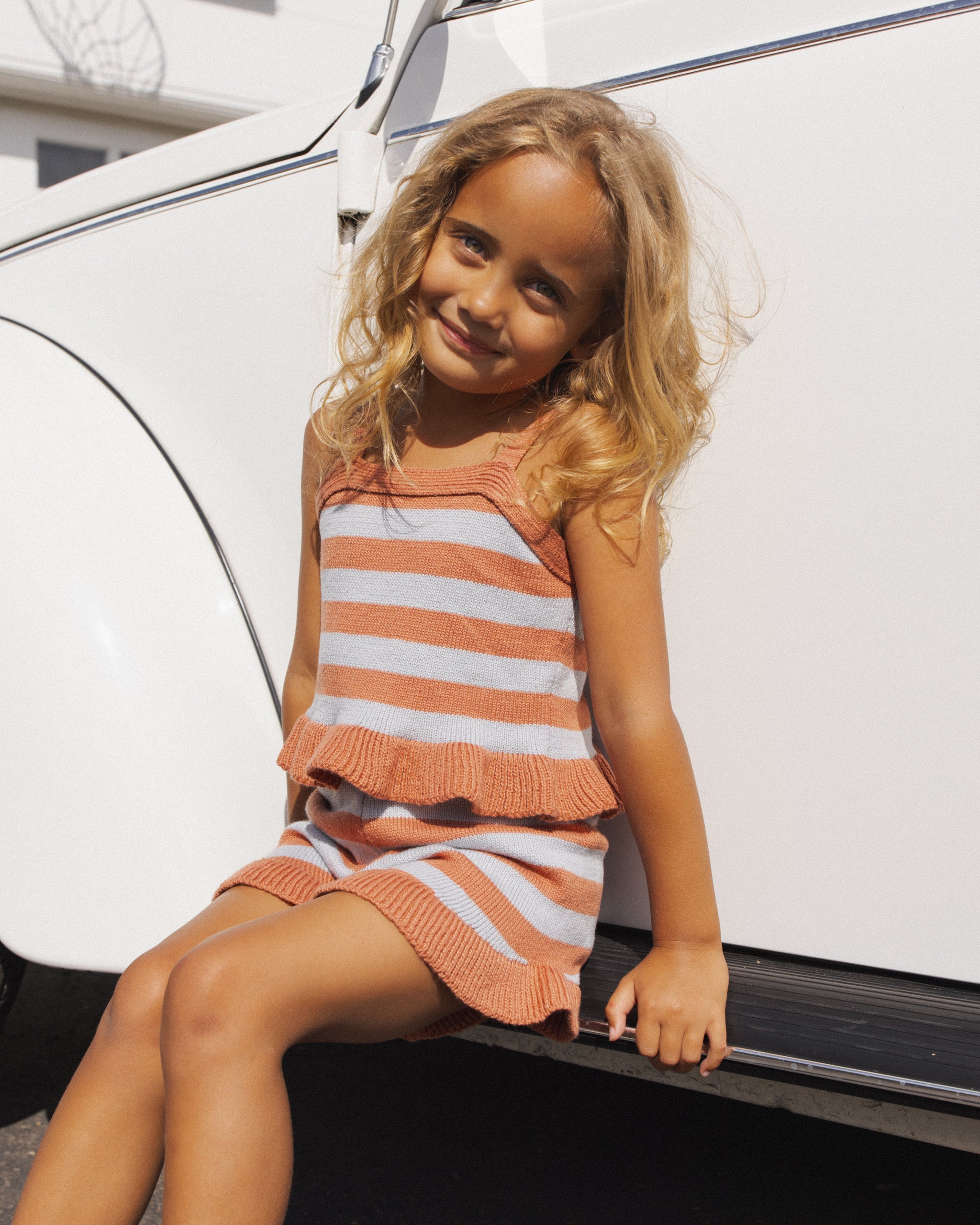 Naomi Set Americana Stripe - Rylee + Cru | Kids Clothes | Trendy Baby Clothes | Modern Infant Outfits |