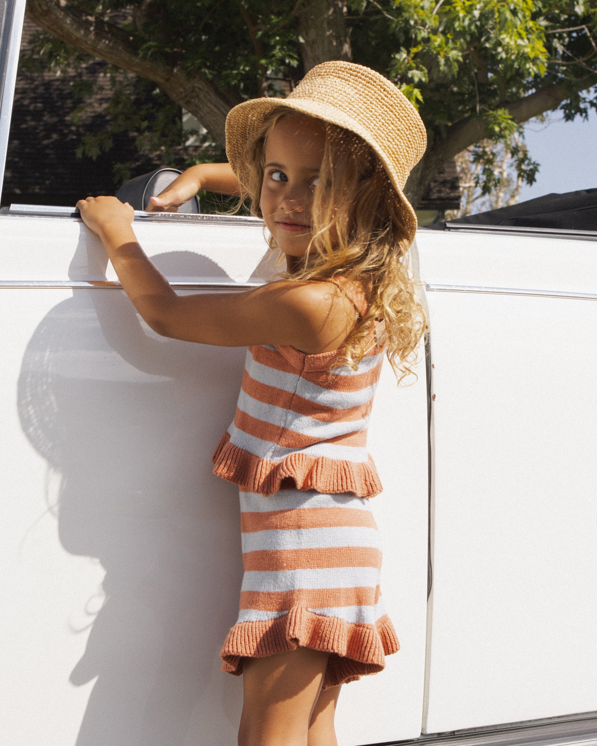 Naomi Set Americana Stripe - Rylee + Cru | Kids Clothes | Trendy Baby Clothes | Modern Infant Outfits |