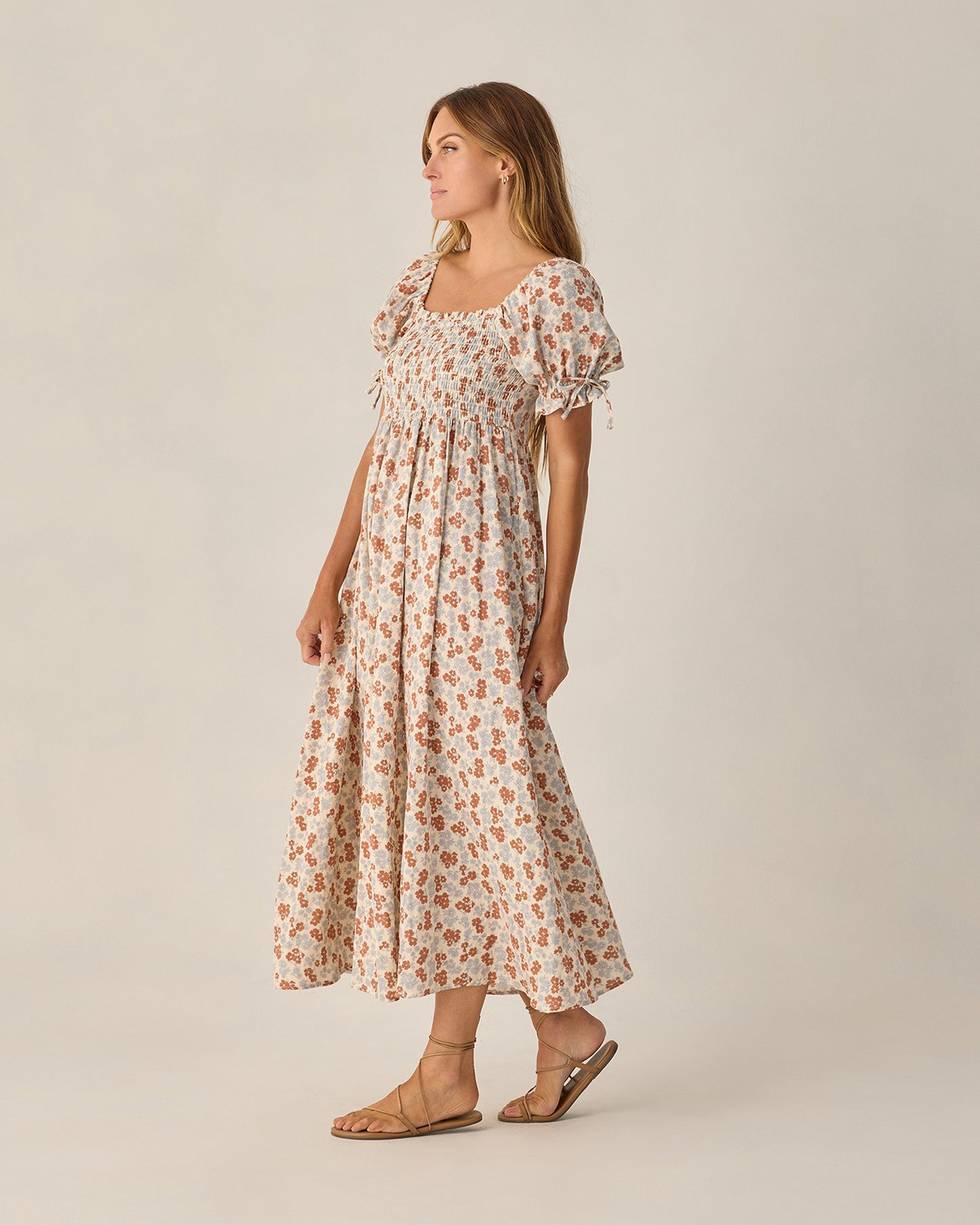 Women's Dallas Dress Americana Floral - Rylee + Cru | Kids Clothes | Trendy Baby Clothes | Modern Infant Outfits |
