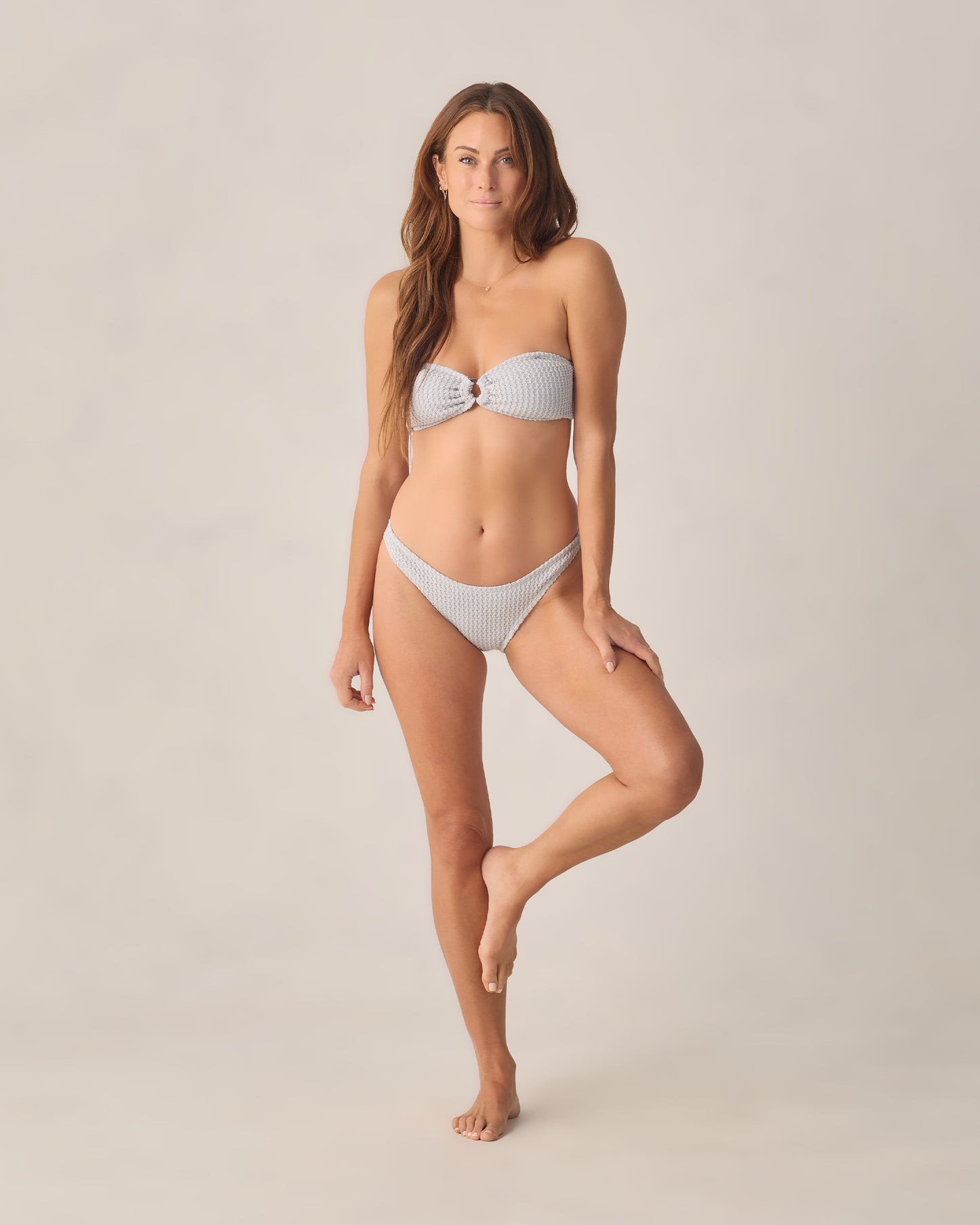 Women's Scoop Bikini Bottom Dusty Blue - Rylee + Cru | Kids Clothes | Trendy Baby Clothes | Modern Infant Outfits |