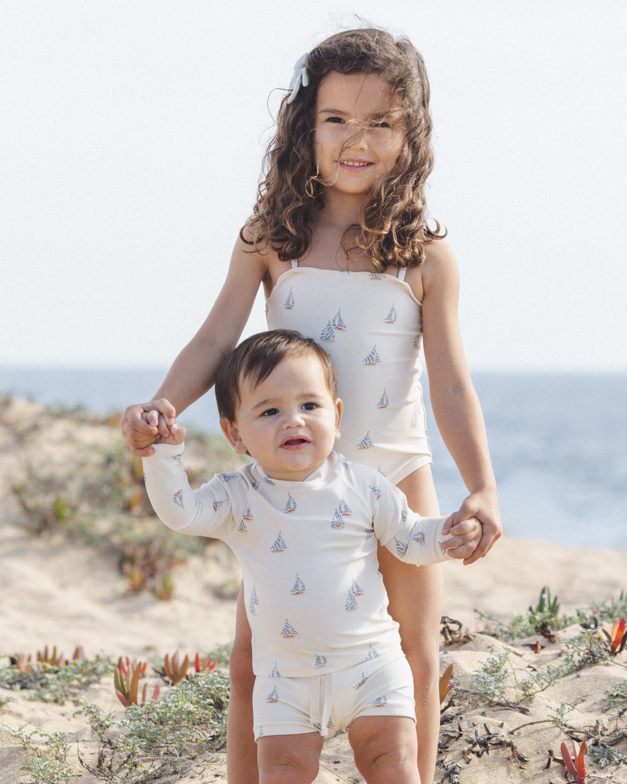Boys Rashguard Set Sail - Rylee + Cru | Kids Clothes | Trendy Baby Clothes | Modern Infant Outfits |