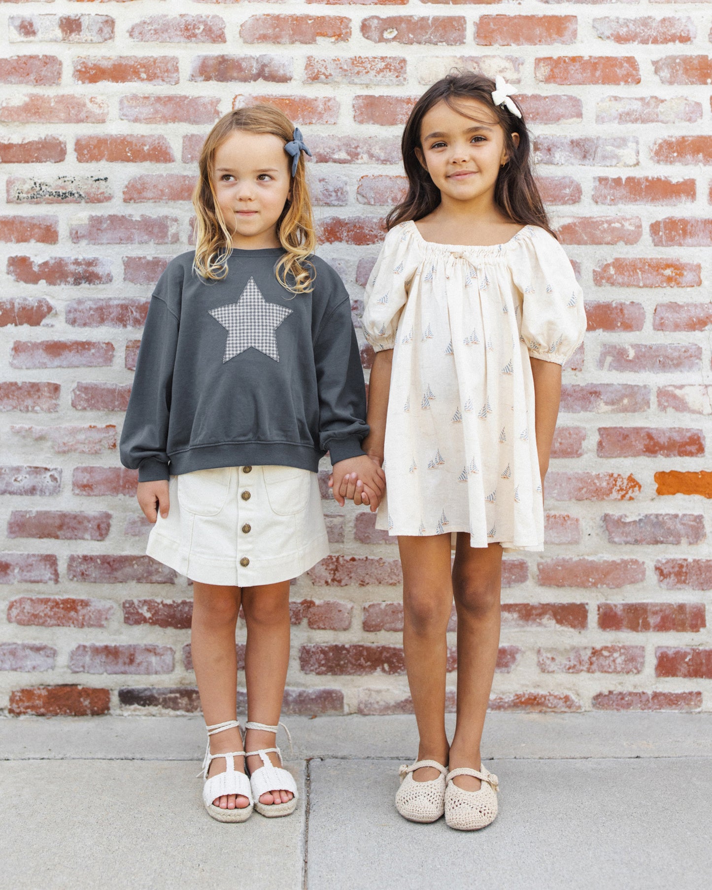 Pier Sweatshirt Navy - Rylee + Cru | Kids Clothes | Trendy Baby Clothes | Modern Infant Outfits |