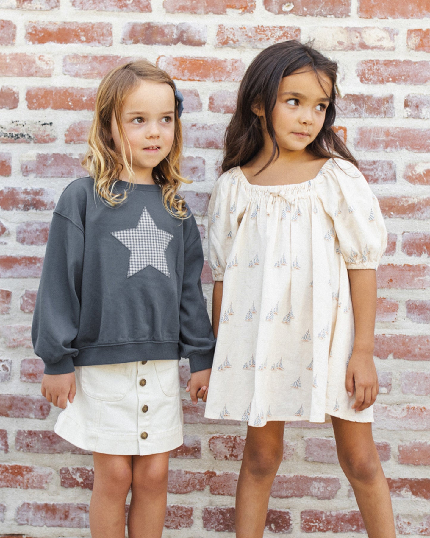 Pier Sweatshirt Navy - Rylee + Cru | Kids Clothes | Trendy Baby Clothes | Modern Infant Outfits |