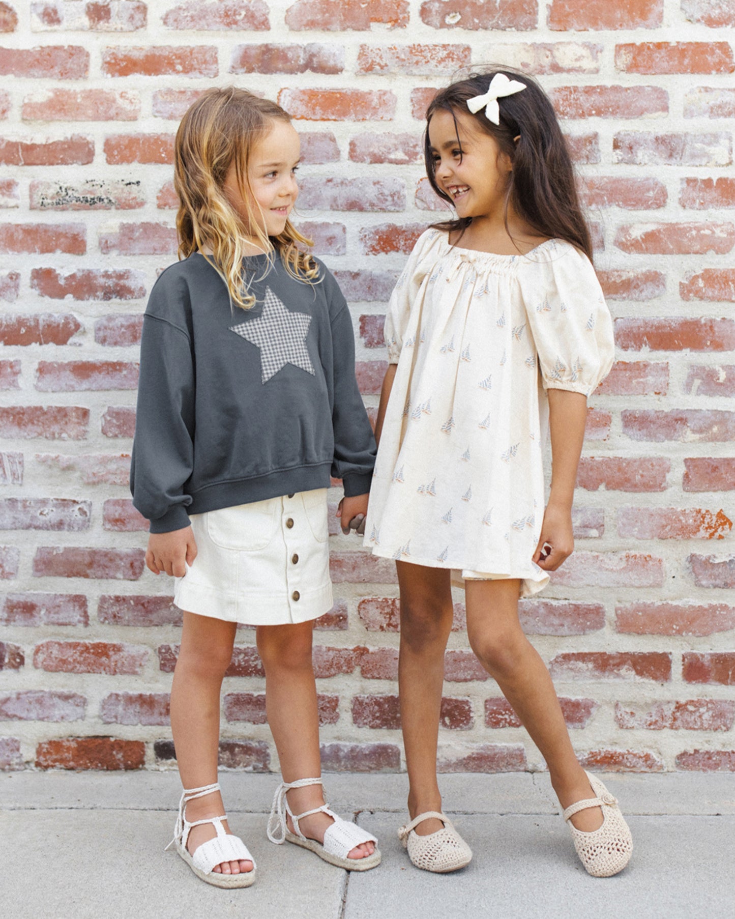 Pier Sweatshirt Navy - Rylee + Cru | Kids Clothes | Trendy Baby Clothes | Modern Infant Outfits |