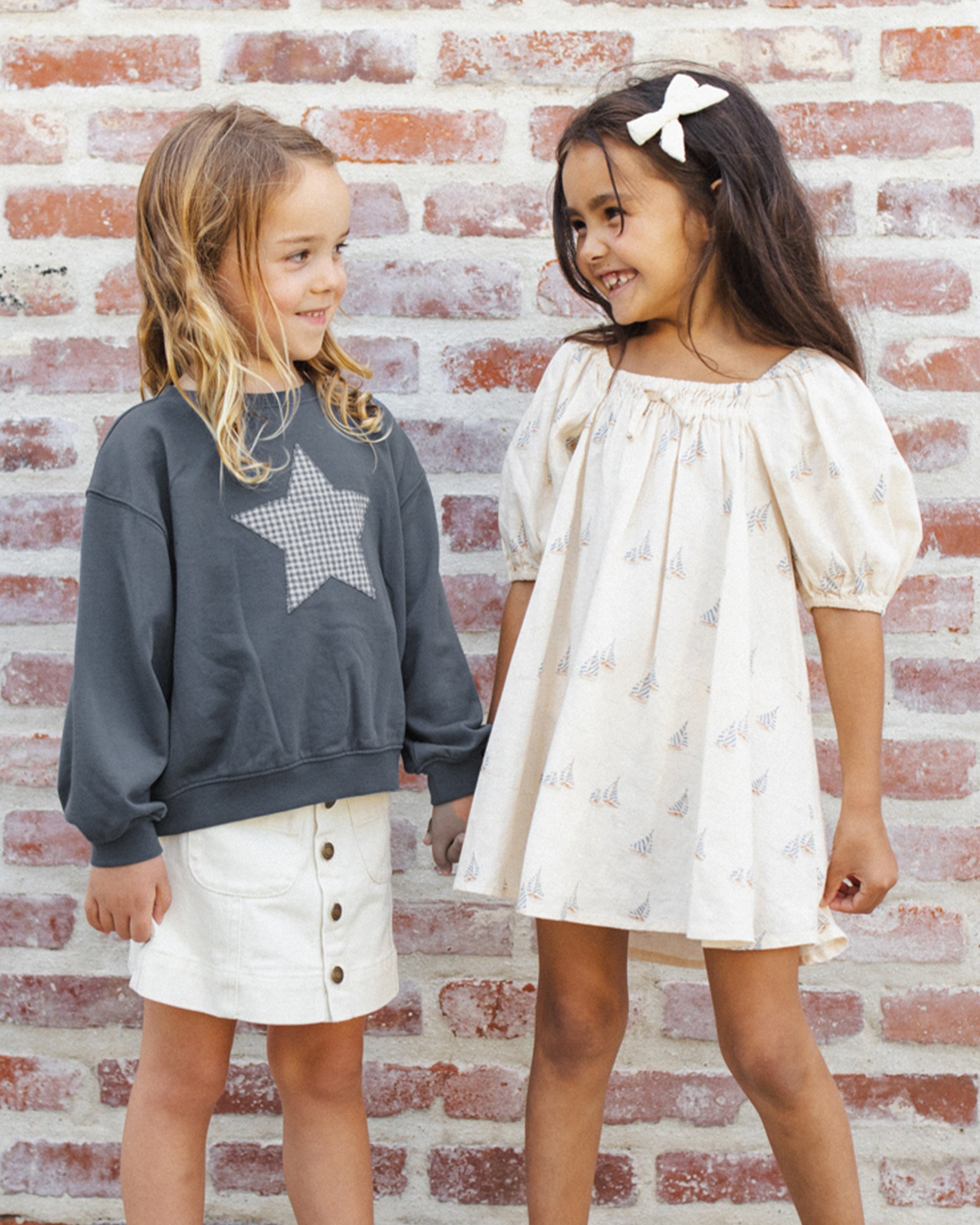 Sabrina Mini Dress Sail – Rylee + Cru