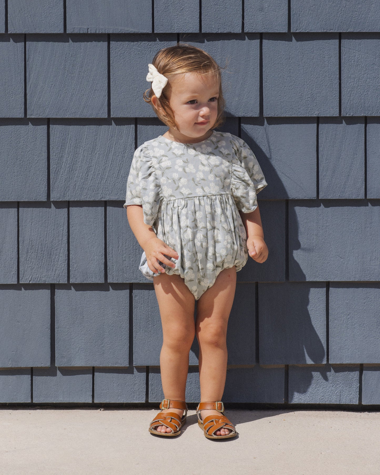 Kalea Romper Hydrangea - Rylee + Cru | Kids Clothes | Trendy Baby Clothes | Modern Infant Outfits |