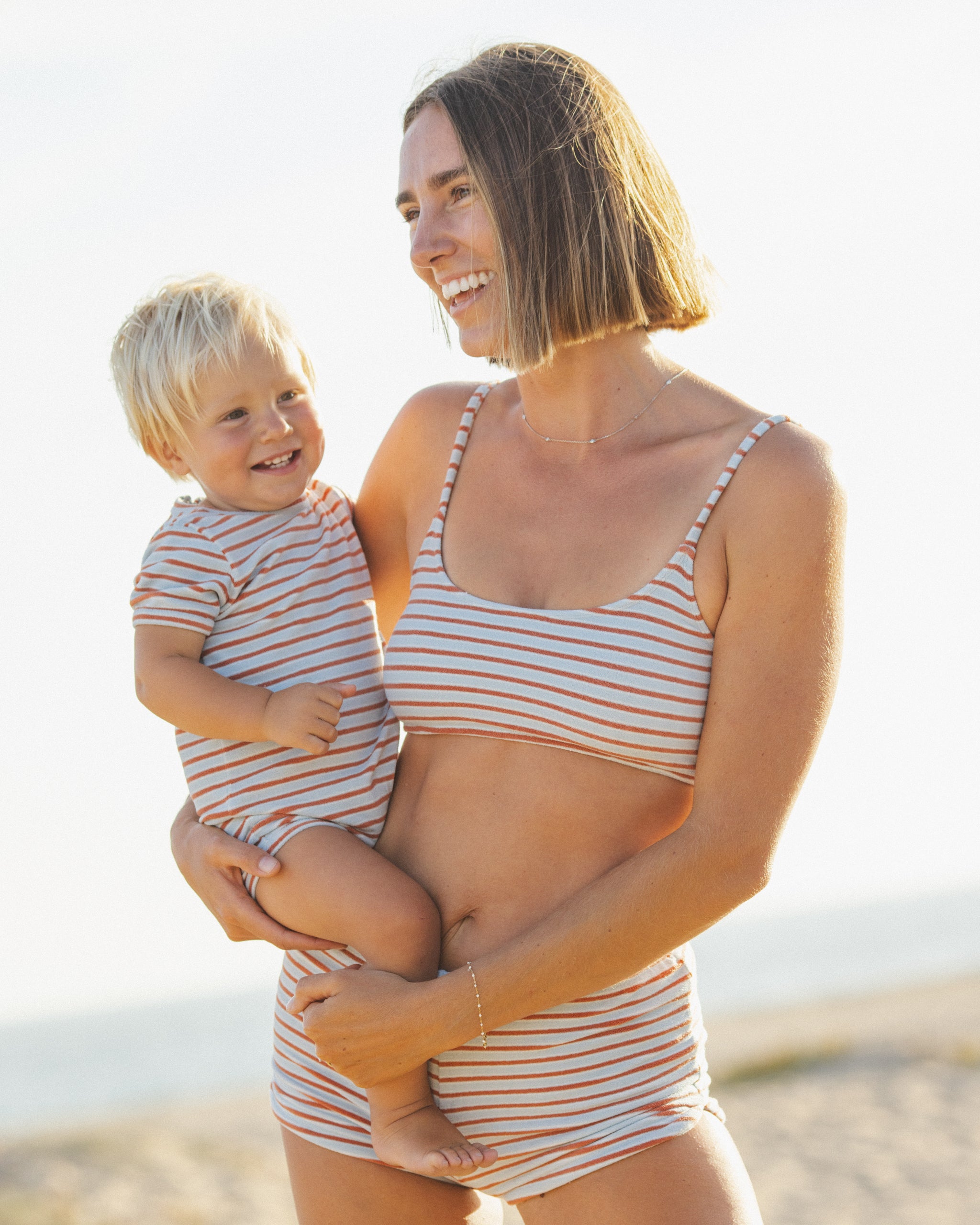 Shorty One-Piece Americana Stripe - Rylee + Cru | Kids Clothes | Trendy Baby Clothes | Modern Infant Outfits |