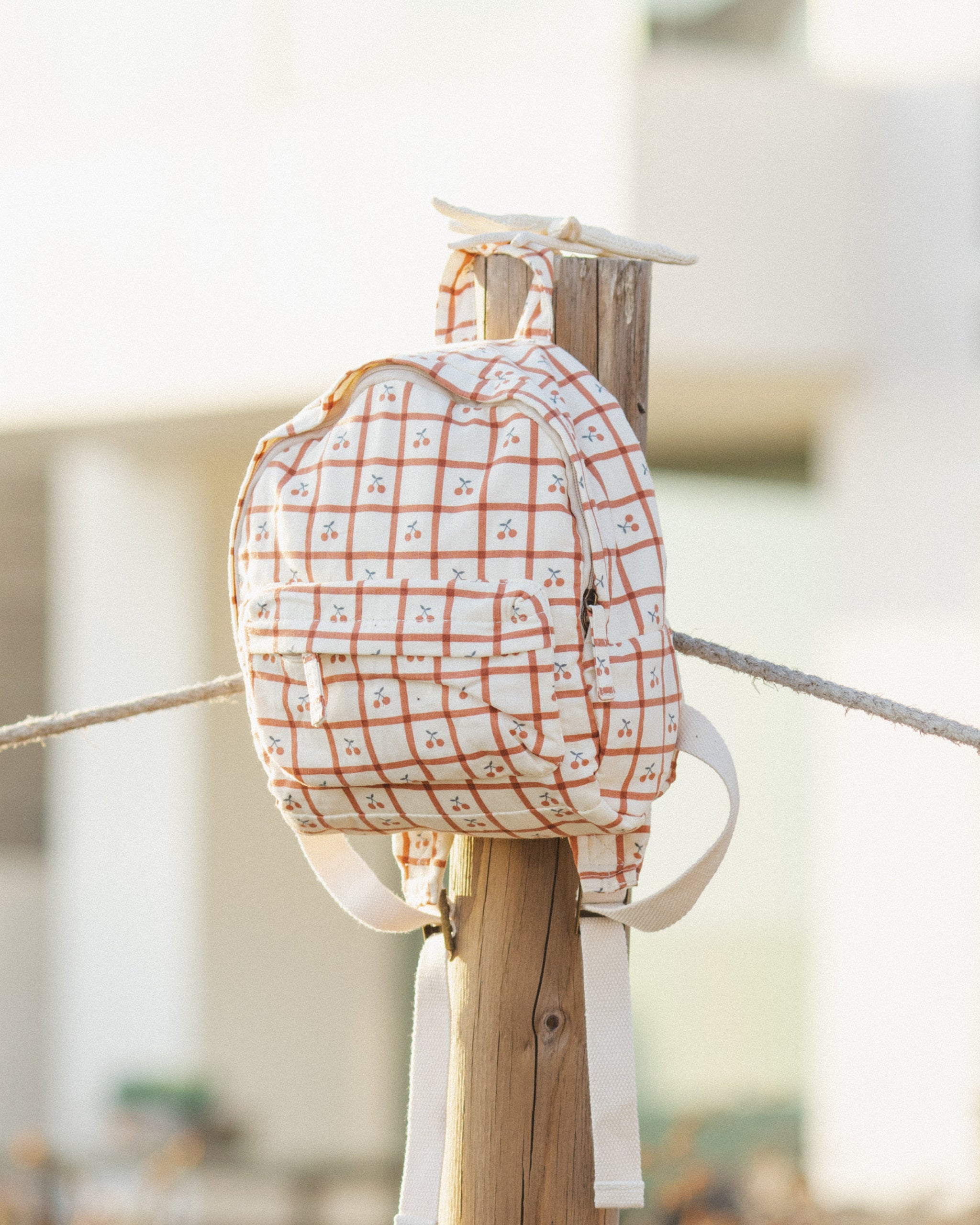 checker mini backpack Rylee + Cru Mini Backpack
