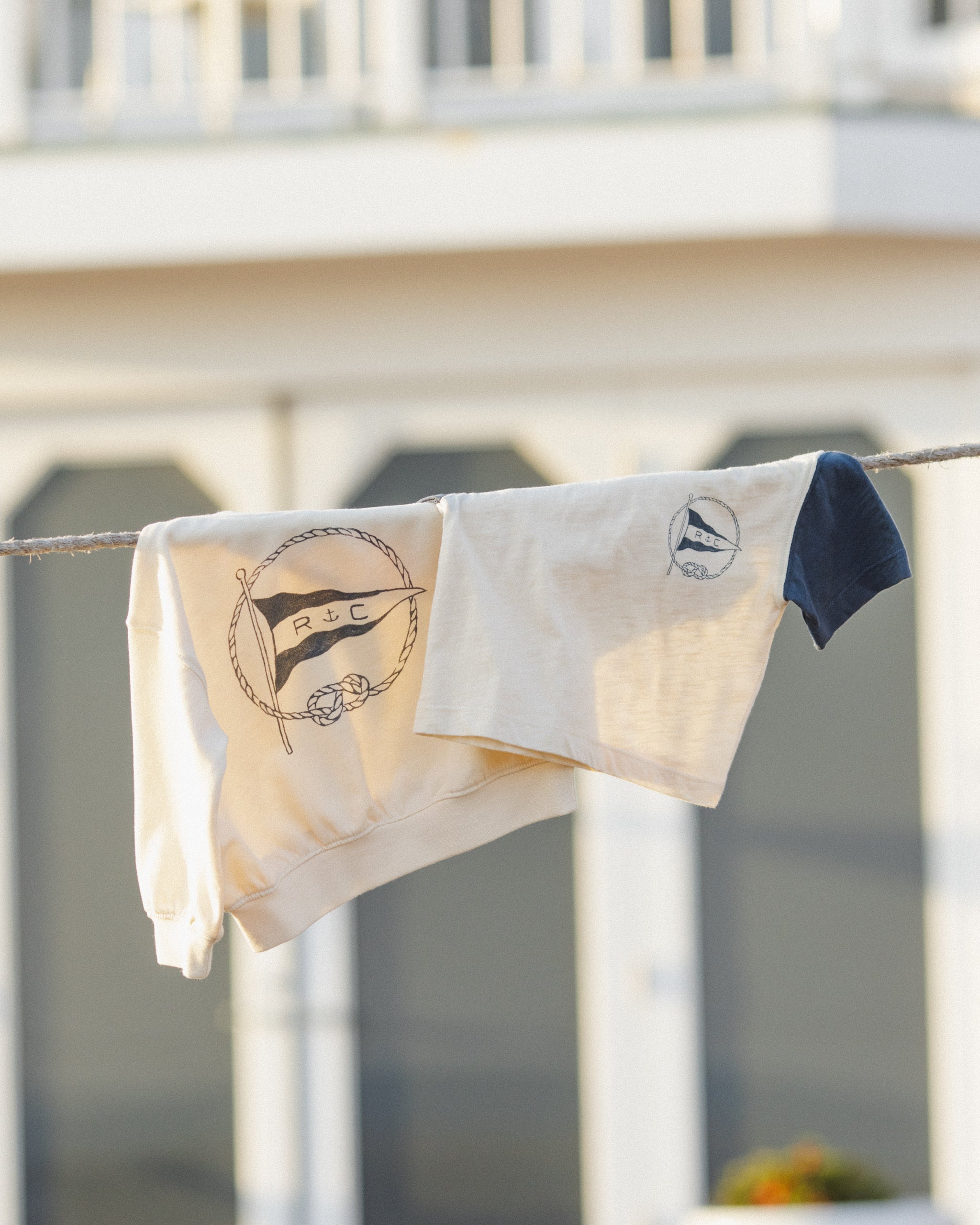 Sweatshirt Nautical Flag - Rylee + Cru | Kids Clothes | Trendy Baby Clothes | Modern Infant Outfits |