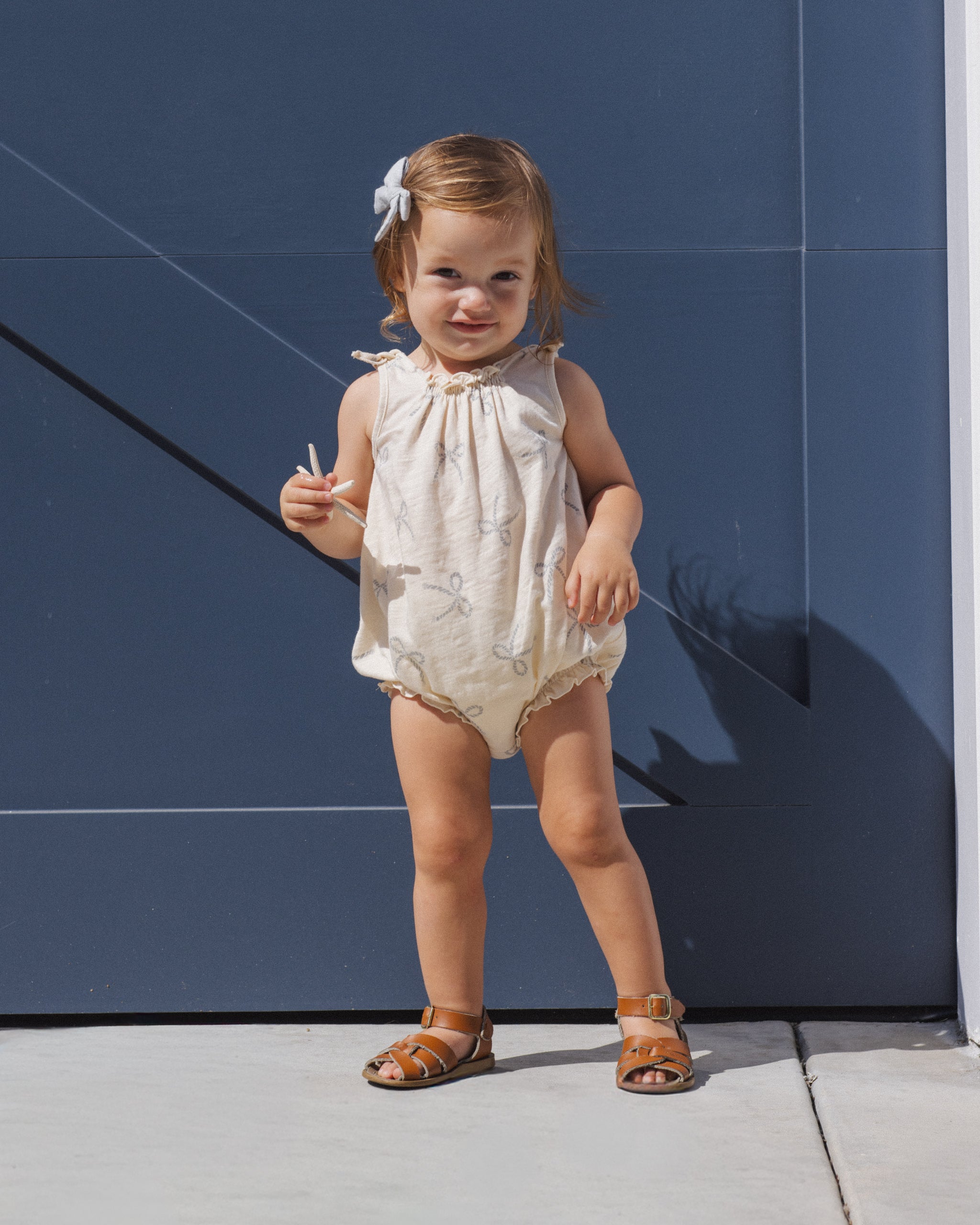 Shoulder Tie Bubble Sailor Bows - Rylee + Cru | Kids Clothes | Trendy Baby Clothes | Modern Infant Outfits |