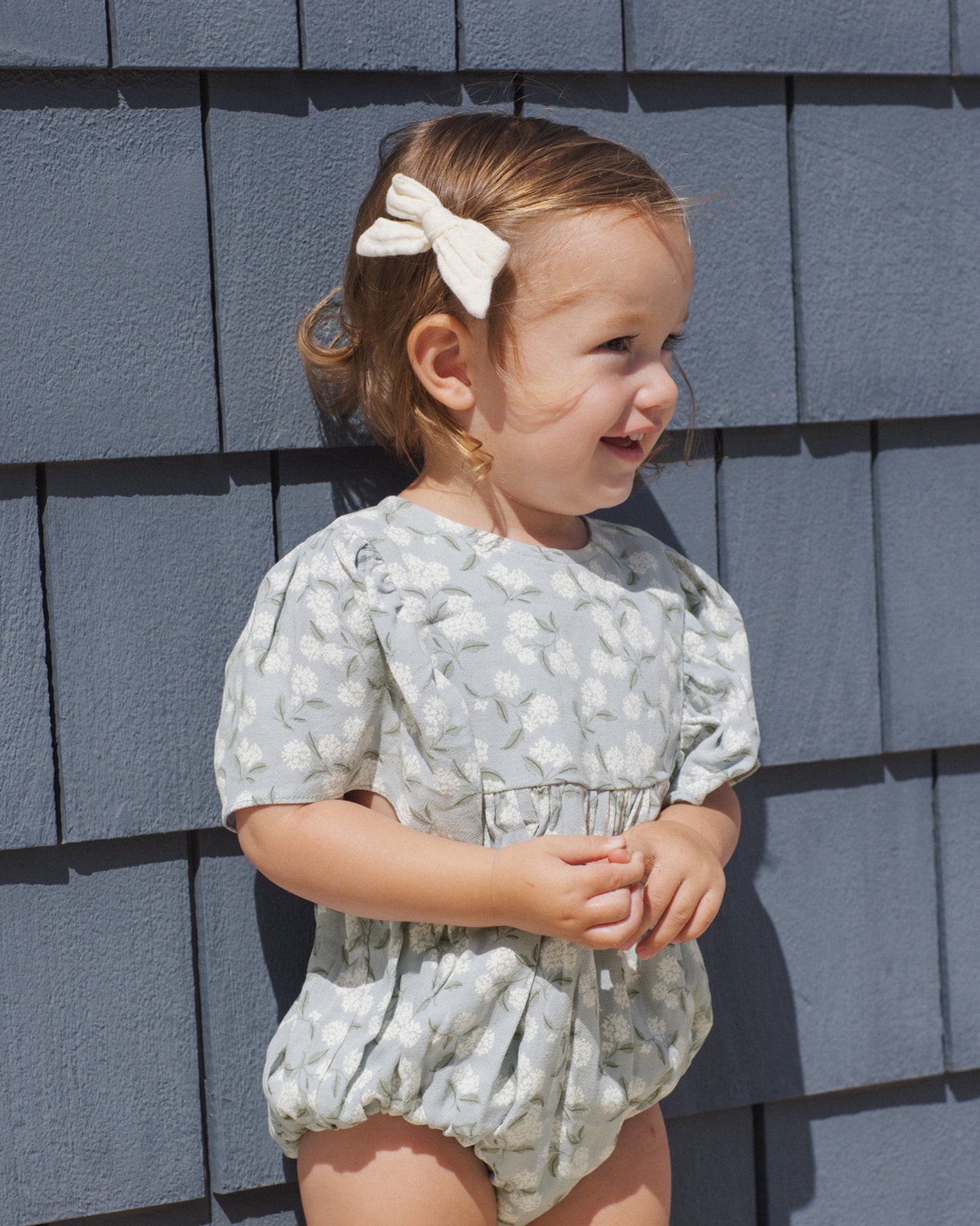 Kalea Romper Hydrangea - Rylee + Cru | Kids Clothes | Trendy Baby Clothes | Modern Infant Outfits |