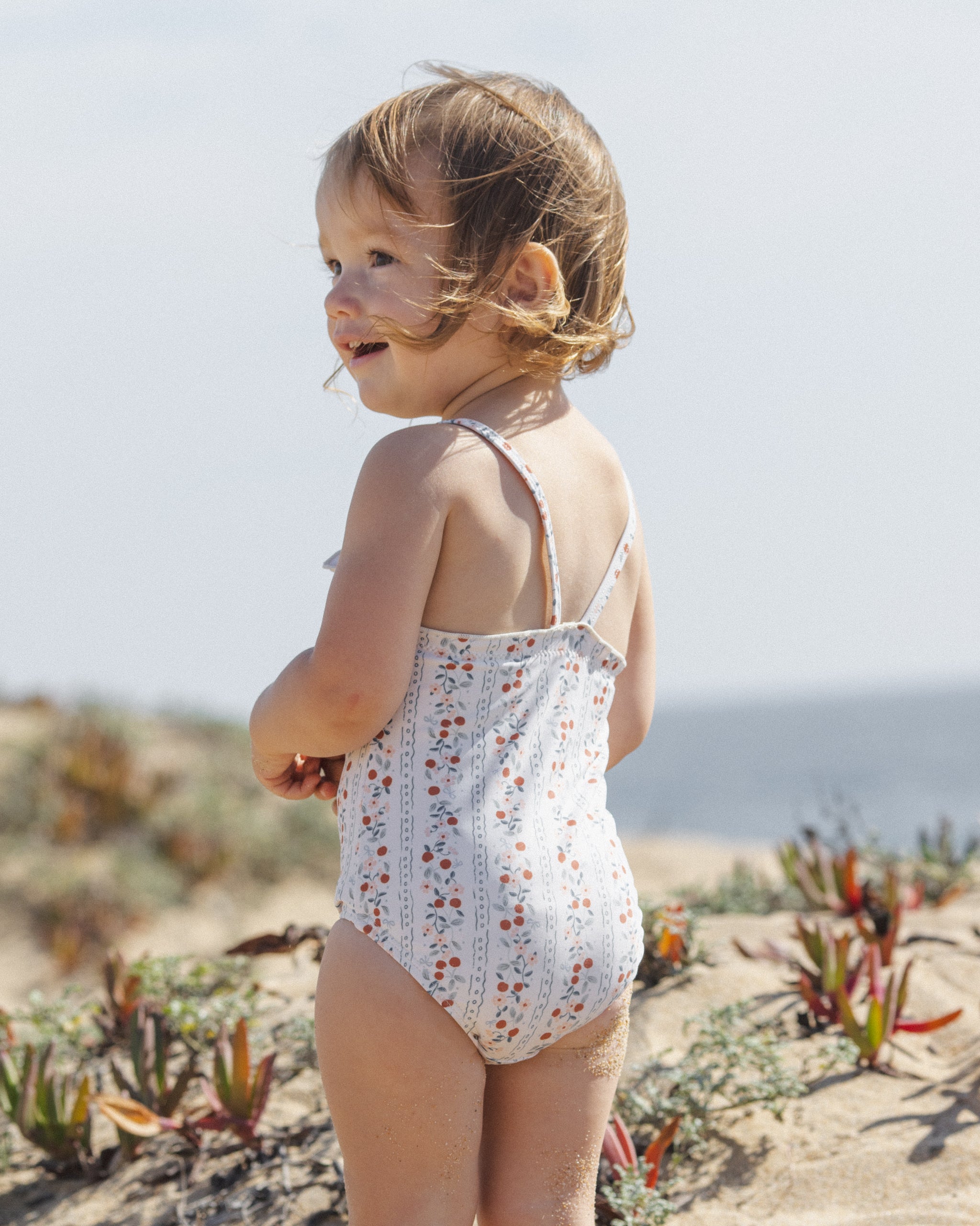 Tori One-Piece Summer Fruit - Rylee + Cru | Kids Clothes | Trendy Baby Clothes | Modern Infant Outfits |
