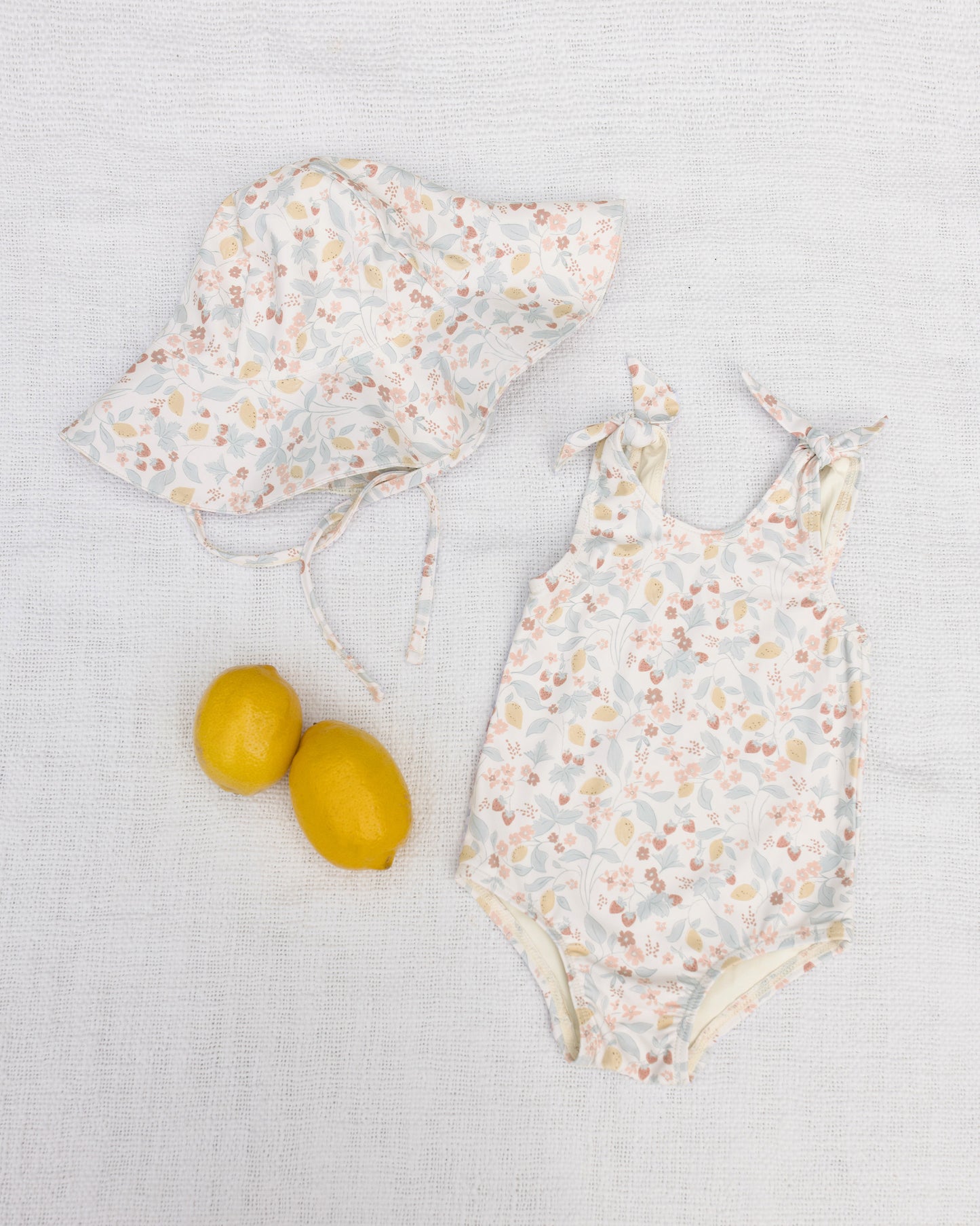 Floppy Swim Hat Summer Garden - Rylee + Cru | Kids Clothes | Trendy Baby Clothes | Modern Infant Outfits |