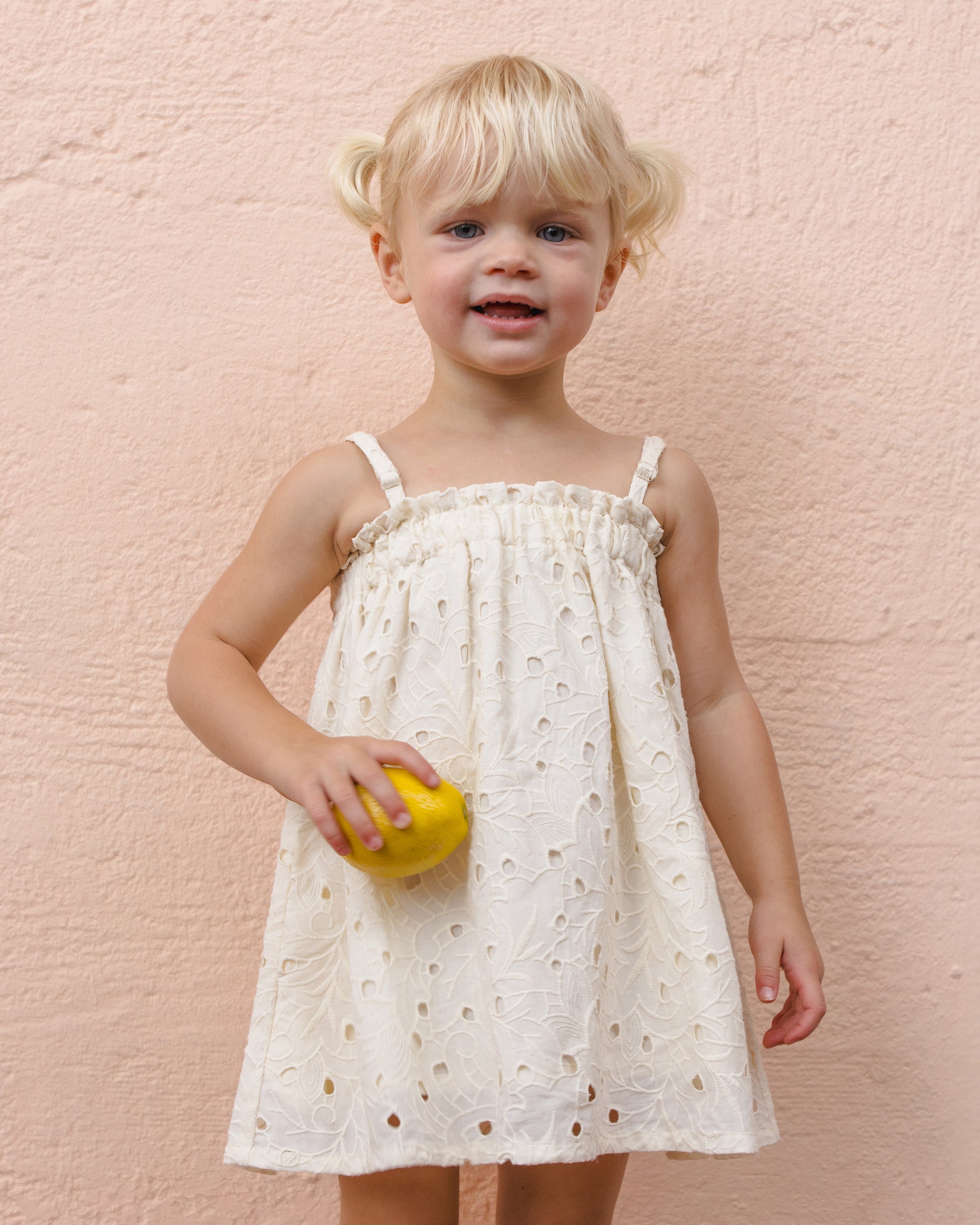 Sahara Mini Dress | Ivory | Rylee & Cru 10-11Y Sahara Mini Dress | Ivory | Rylee & Cru 10-11Y