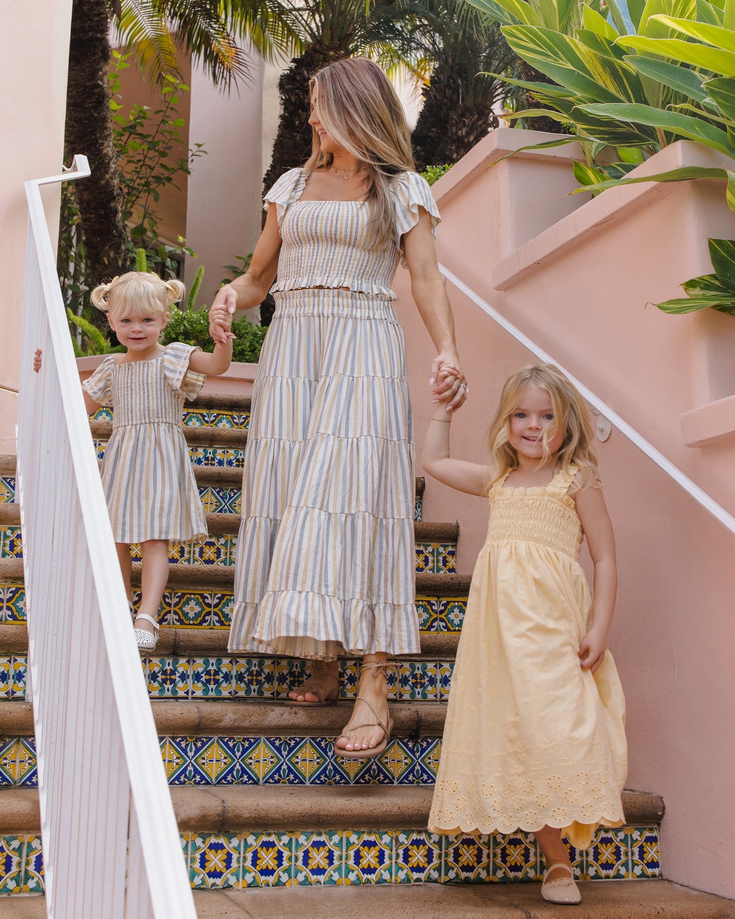 Hanna Dress Lemon - Rylee + Cru | Kids Clothes | Trendy Baby Clothes | Modern Infant Outfits |