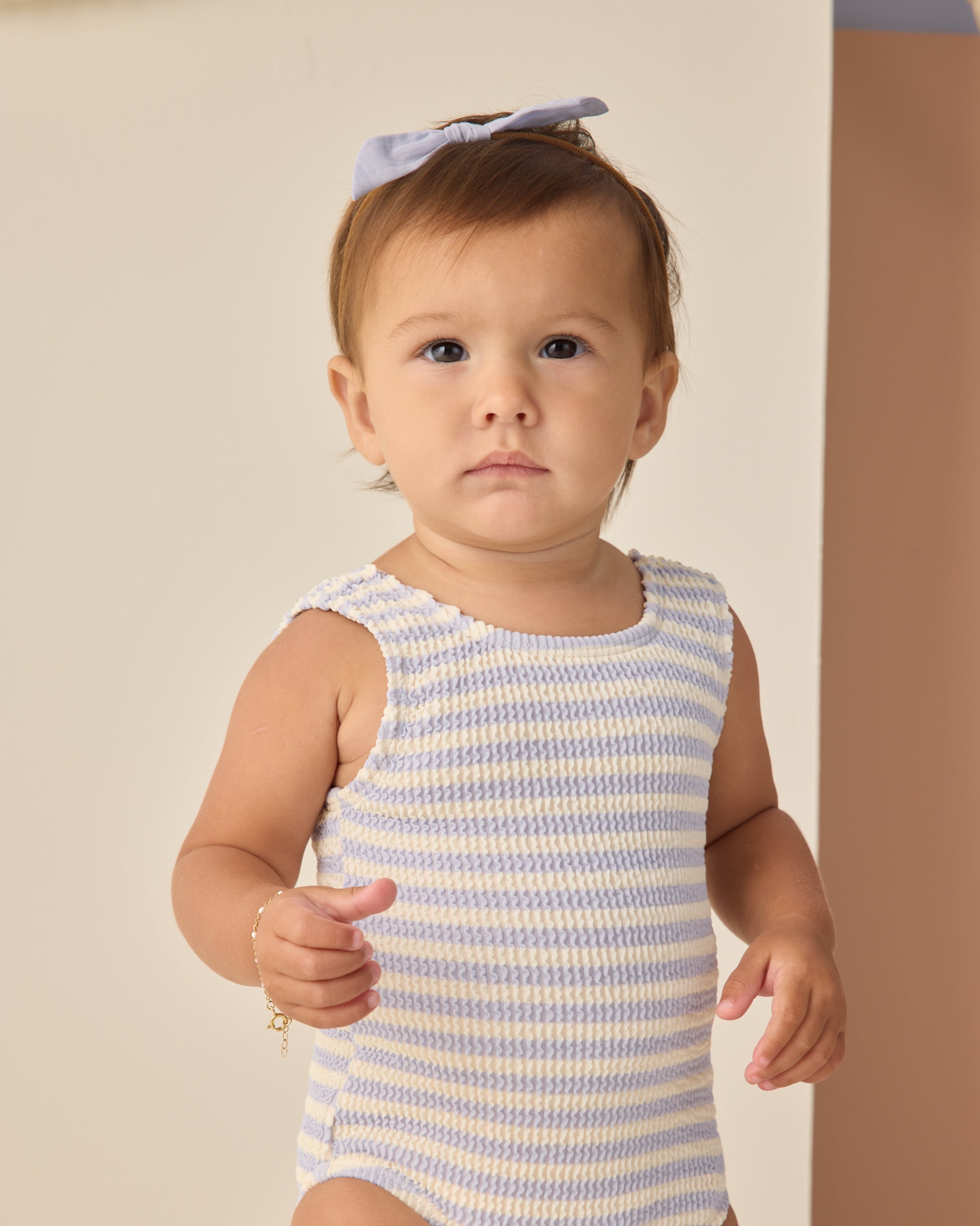 Little Knot Headband Periwinkle - Rylee + Cru | Kids Clothes | Trendy Baby Clothes | Modern Infant Outfits |
