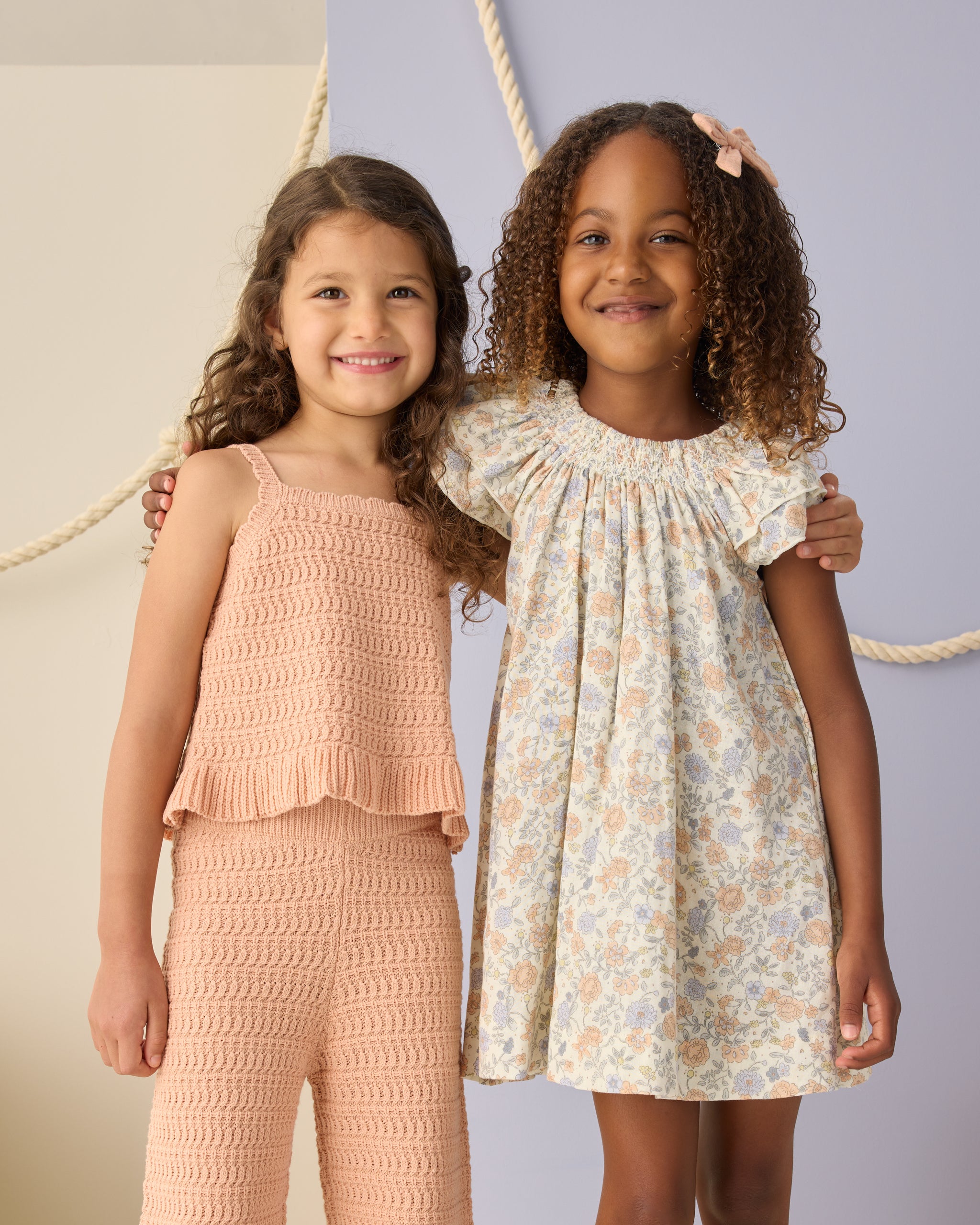 Lucia Dress Bloom – Rylee + Cru