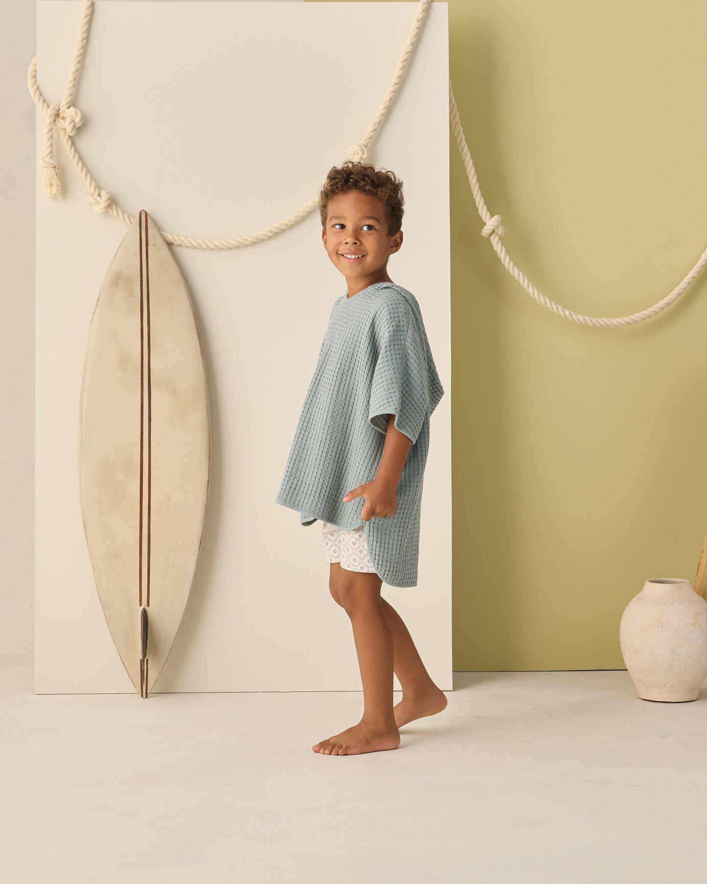 Boardshort Green Fleur - Rylee + Cru | Kids Clothes | Trendy Baby Clothes | Modern Infant Outfits |