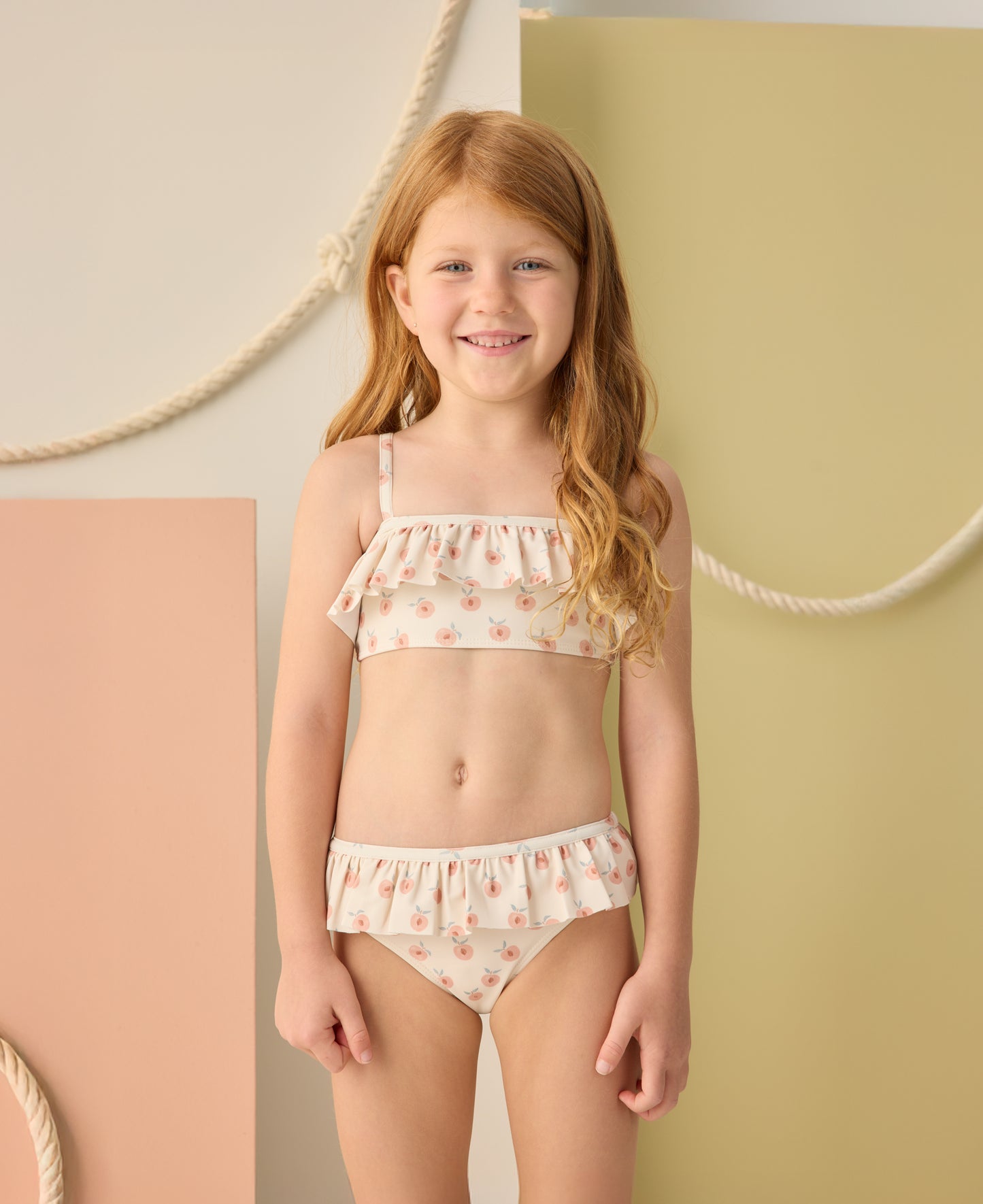 Parker Bikini Peaches - Rylee + Cru | Kids Clothes | Trendy Baby Clothes | Modern Infant Outfits |