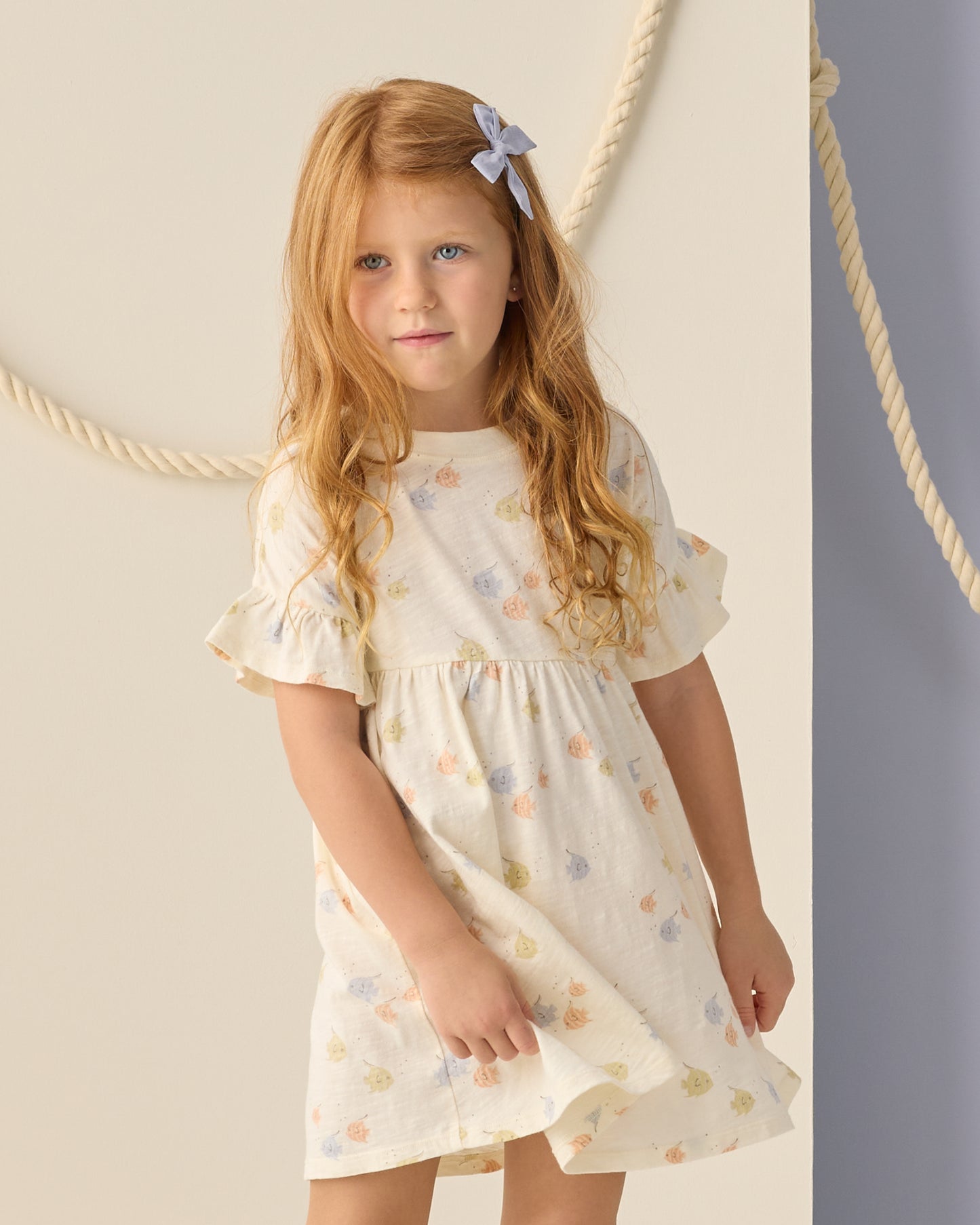 Babydoll Dress Angel Fish - Rylee + Cru | Kids Clothes | Trendy Baby Clothes | Modern Infant Outfits |