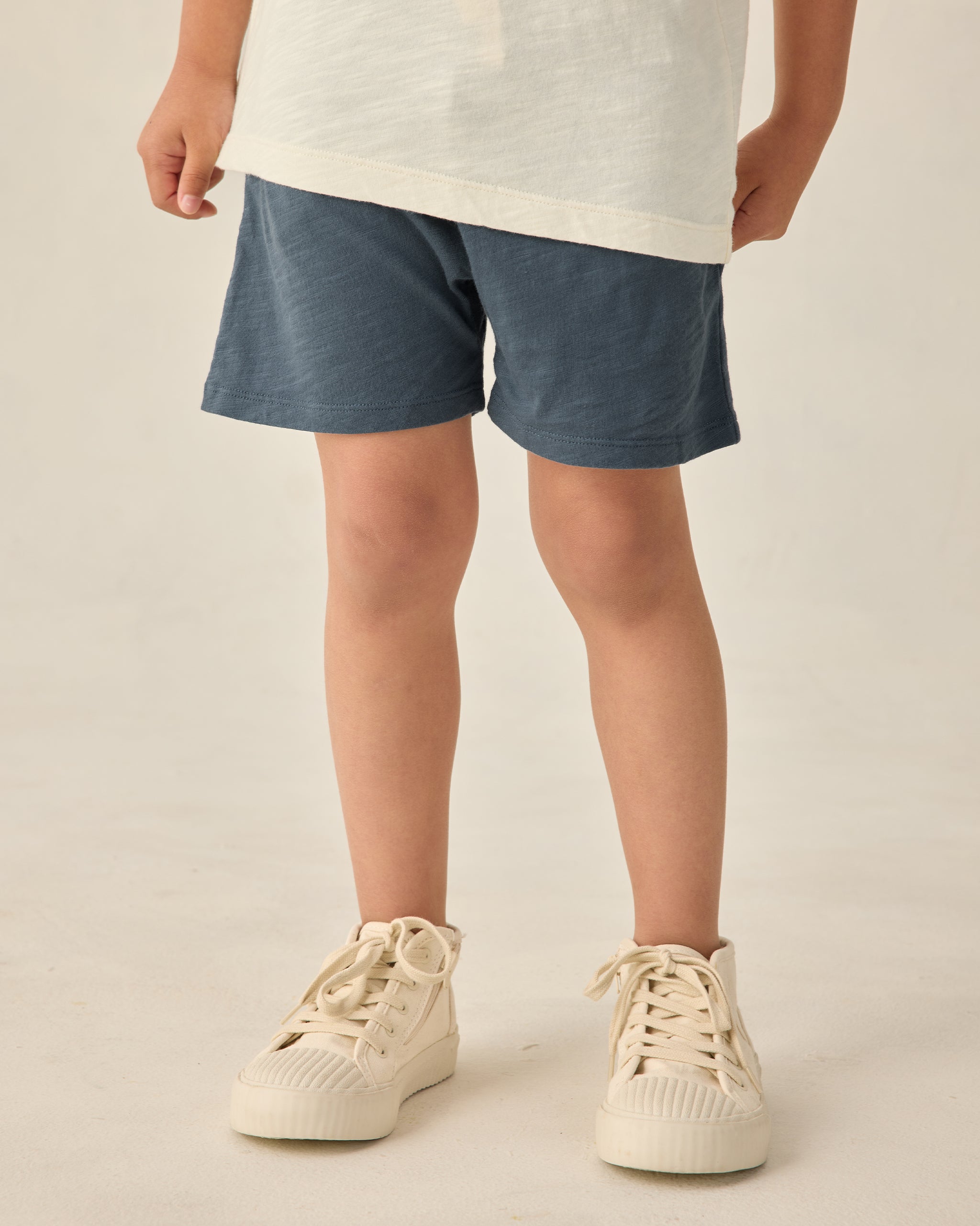 Sam Short Navy - Rylee + Cru | Kids Clothes | Trendy Baby Clothes | Modern Infant Outfits |