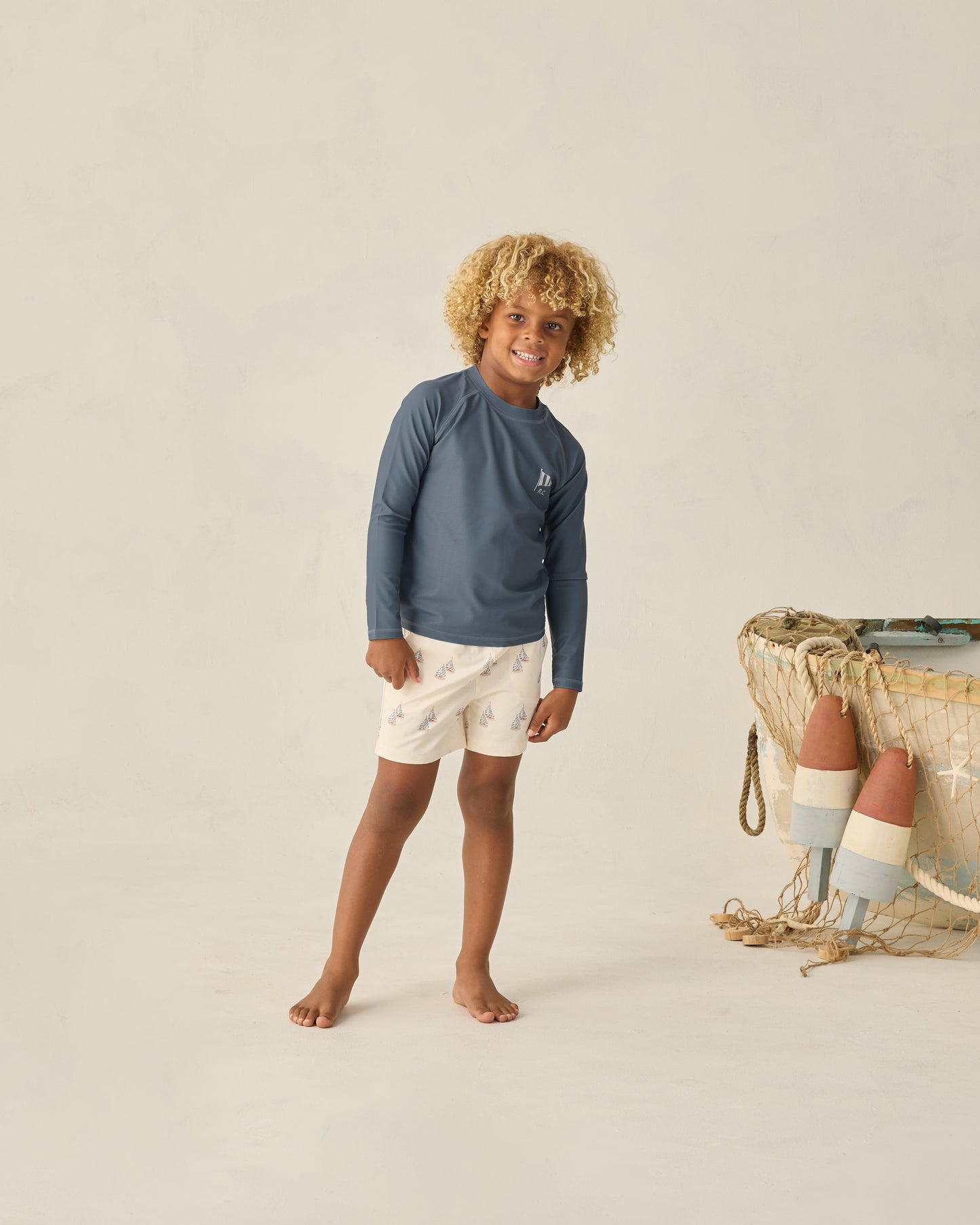 Boardshort Sail - Rylee + Cru | Kids Clothes | Trendy Baby Clothes | Modern Infant Outfits |
