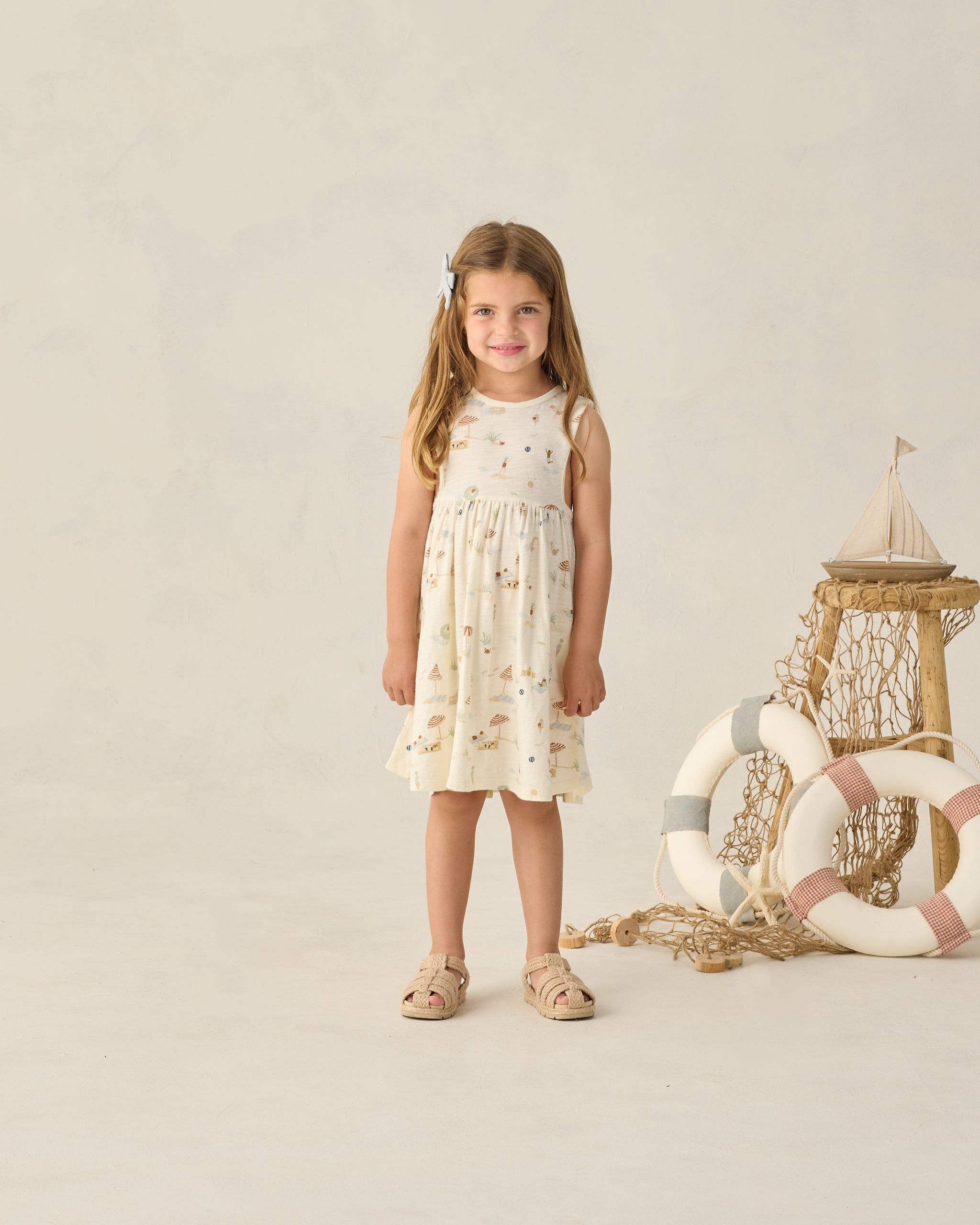 baby beach dress Baby Clothes Little Girl Cotton Summer Dresses Baby Girl Clothes Summer Cotton Solid Color Lapel Sleeveless