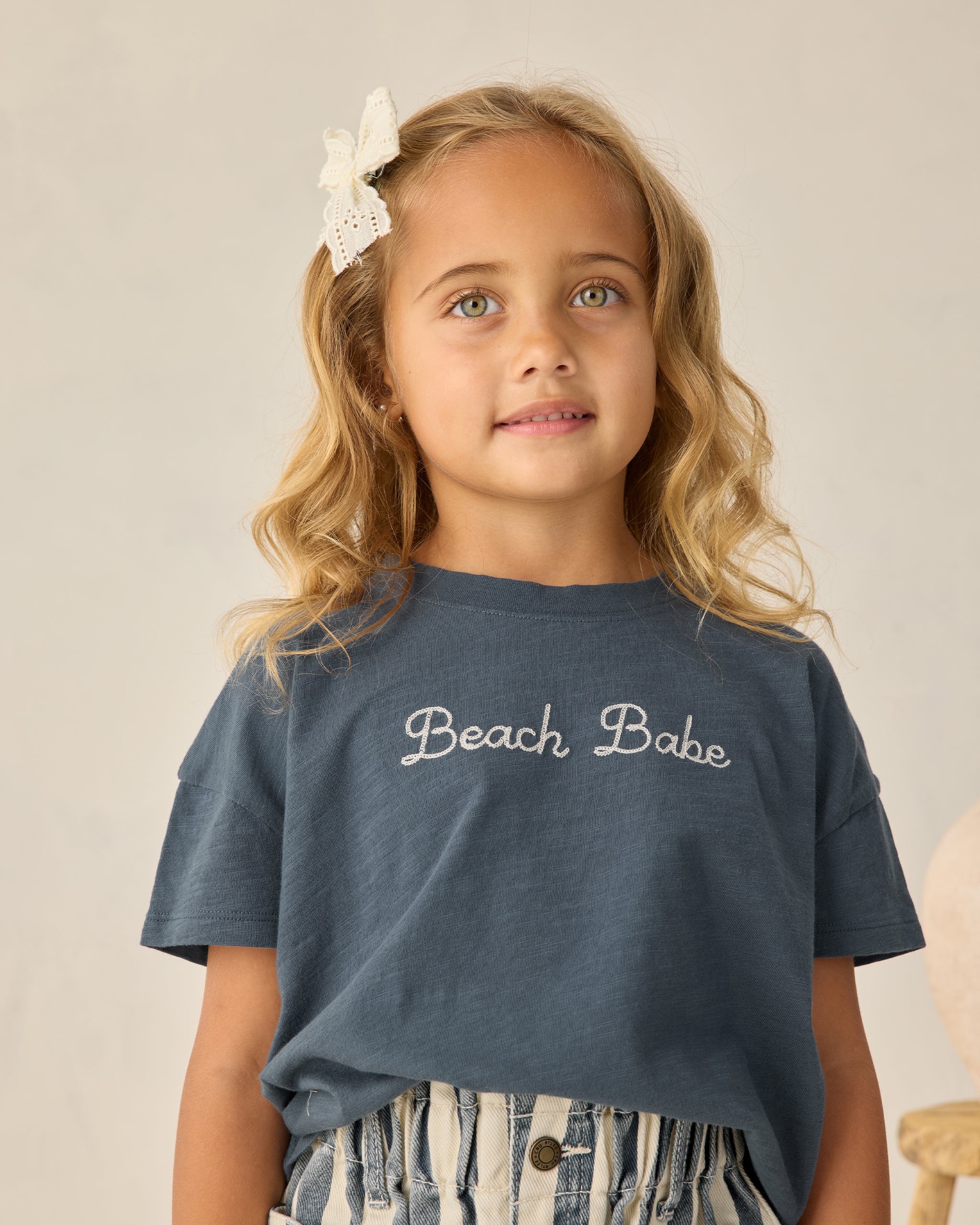 Boxy Tee Beach Babe - Rylee + Cru | Kids Clothes | Trendy Baby Clothes | Modern Infant Outfits |