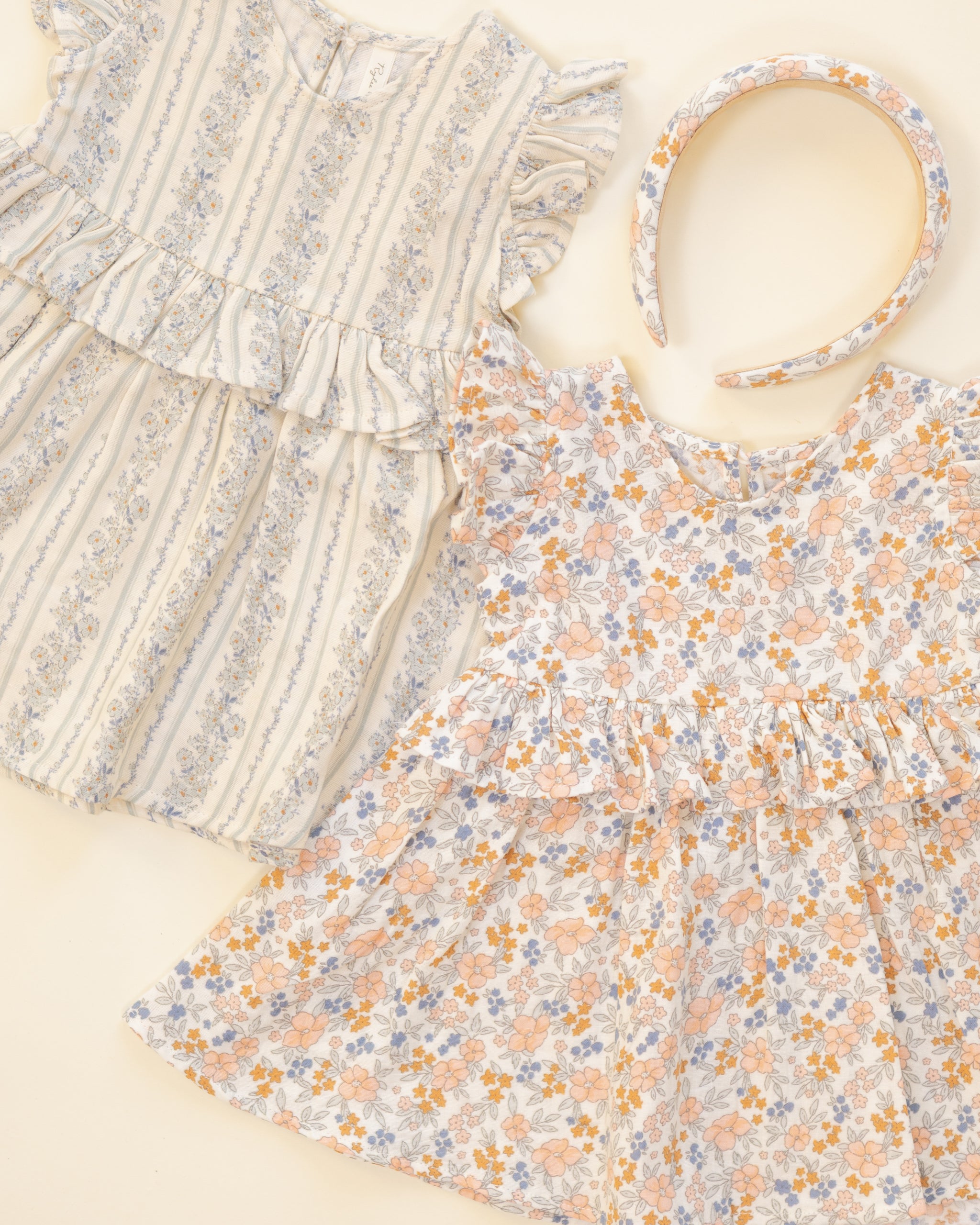 Padded Headband Flower Field