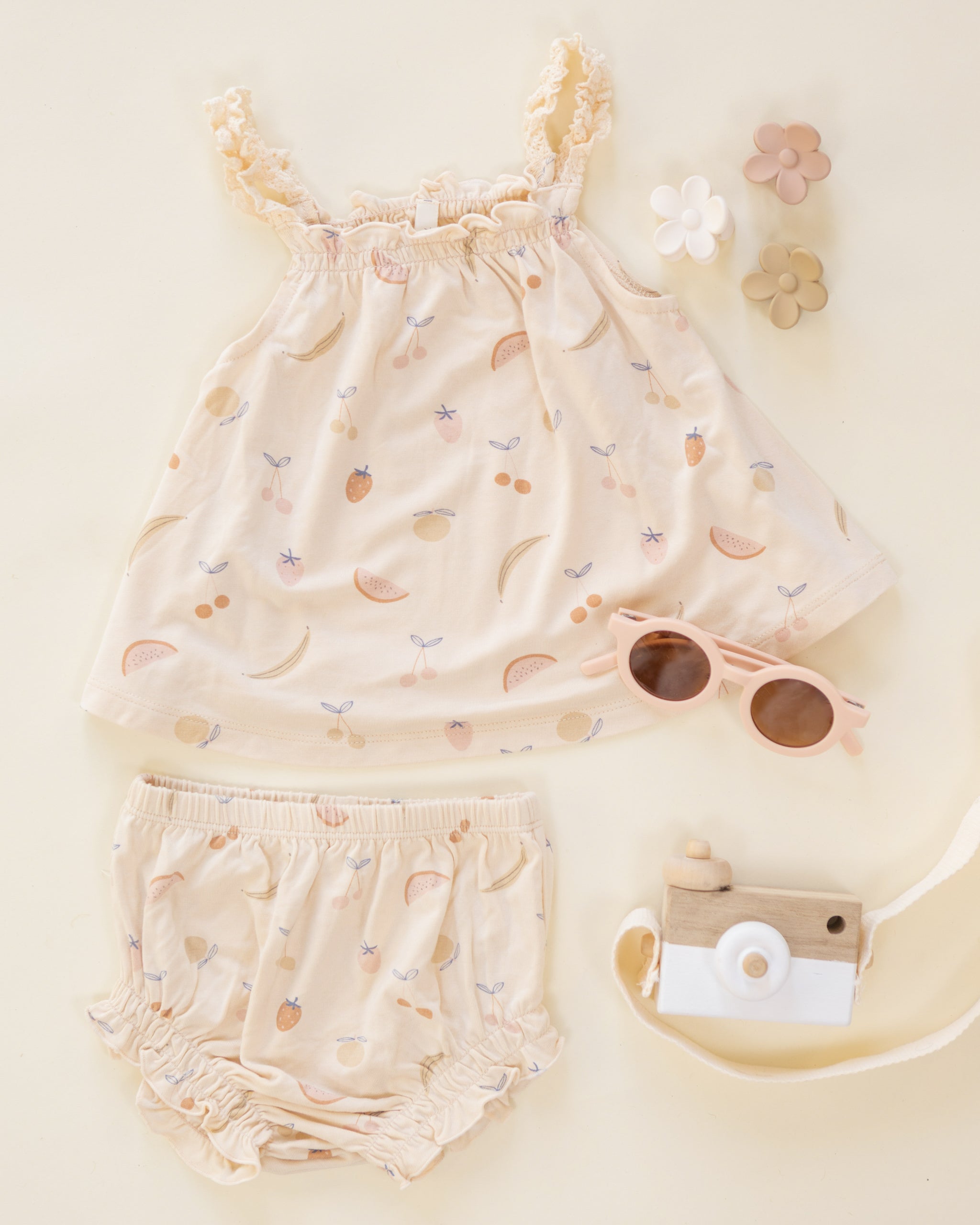 Swing Top & Bloomer Set Obst