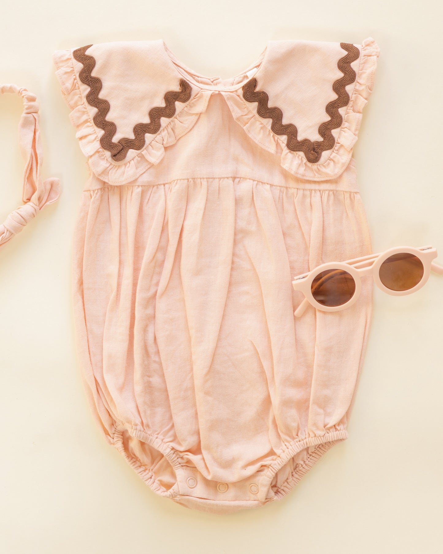 Cove Romper Blush