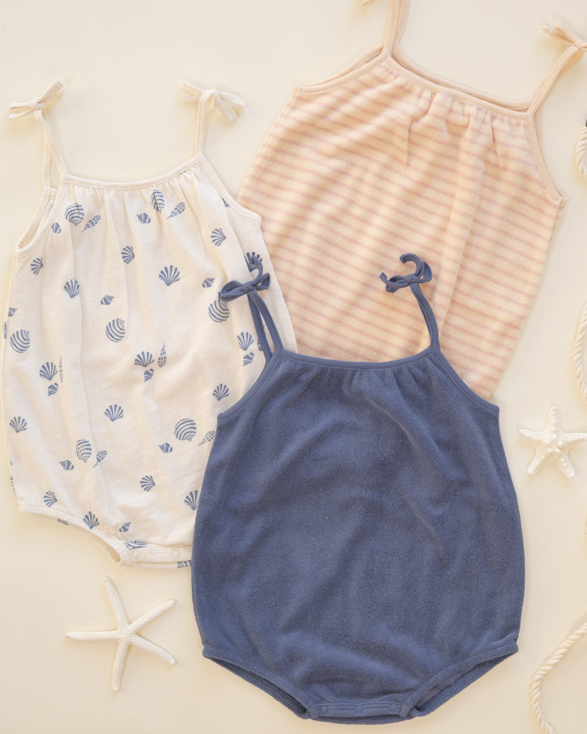 Nala Romper Seashells – Rylee + Cru